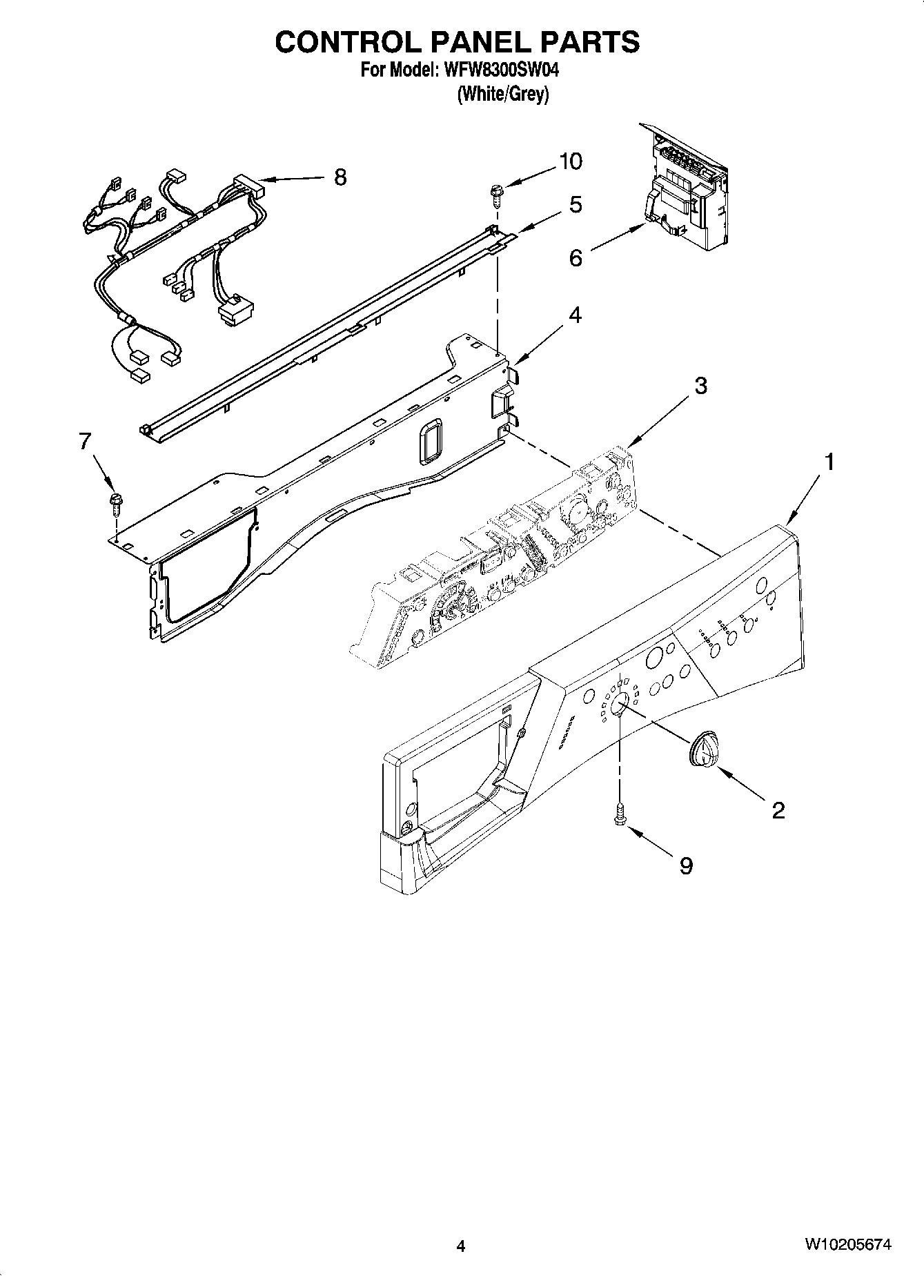 03 - CONTROL PANEL PARTS