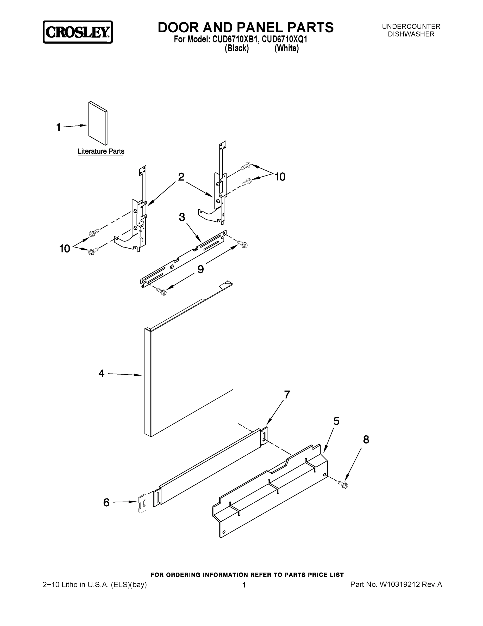 01 - DOOR AND PANEL PARTS