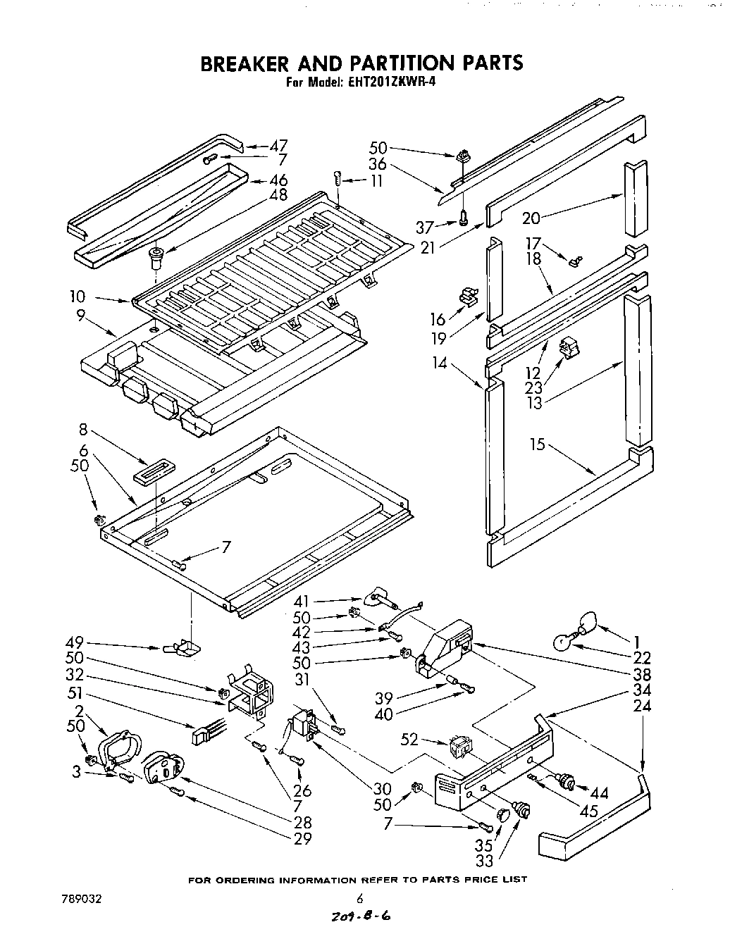 04 - BREAKER AND PARTITION , LIT/OPTIONAL