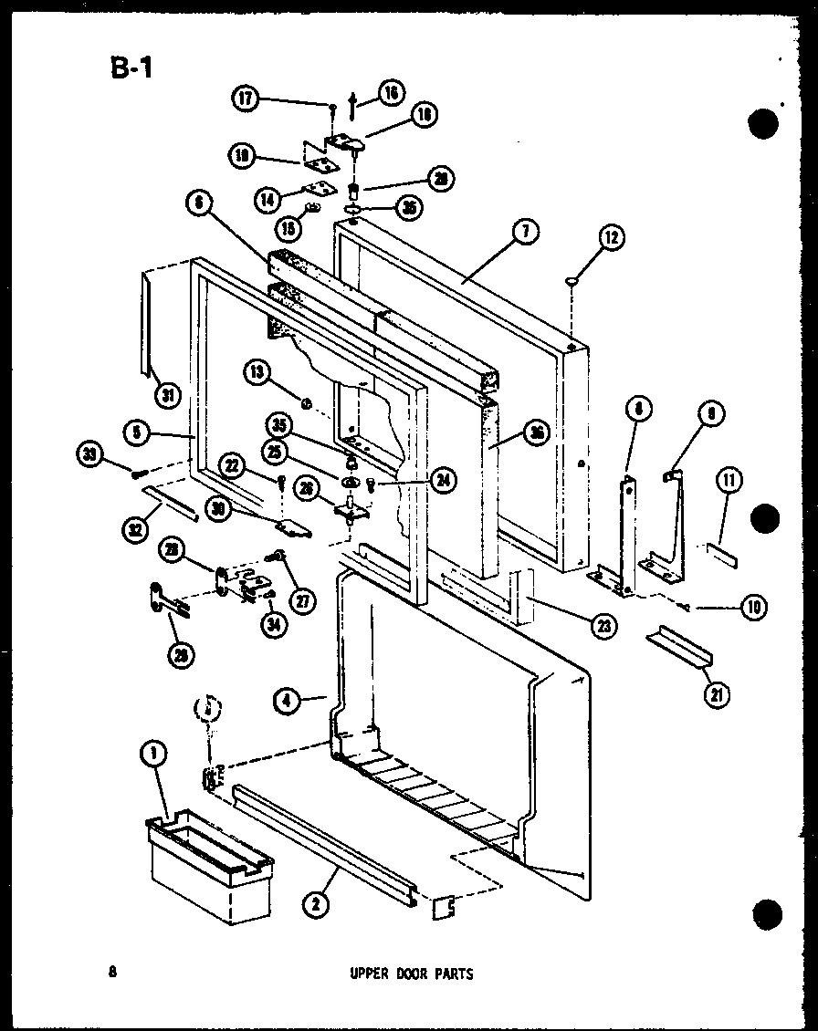 07 - UPPER DOOR PARTS