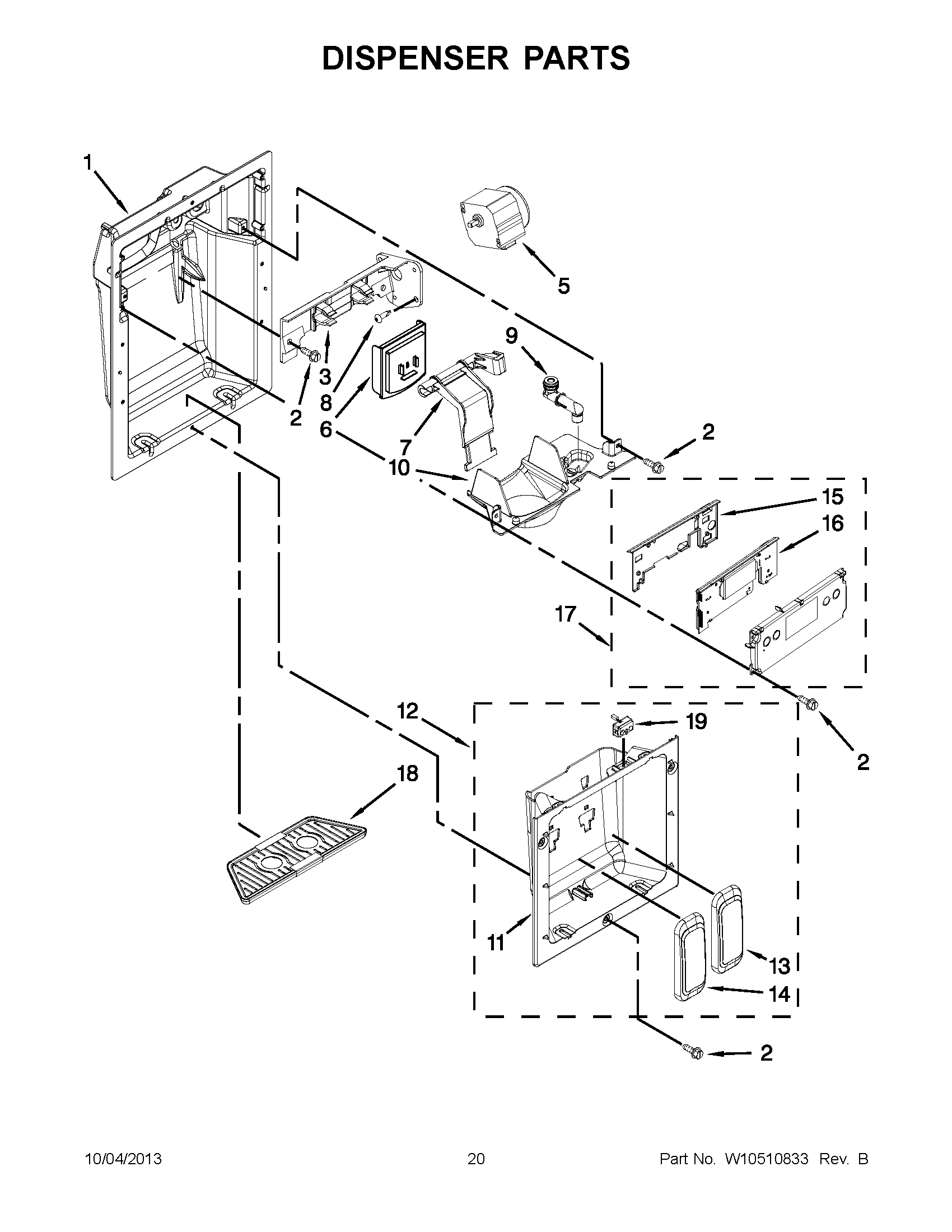 11 - DISPENSER PARTS