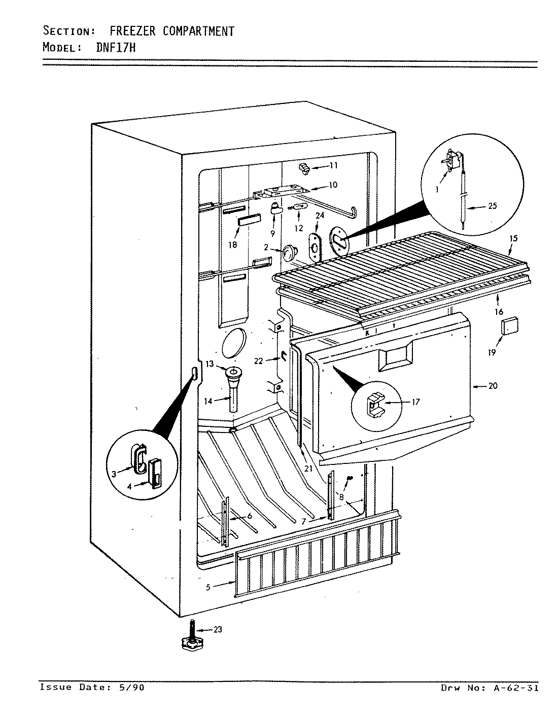 01 - FREEZER COMPARTMENT
