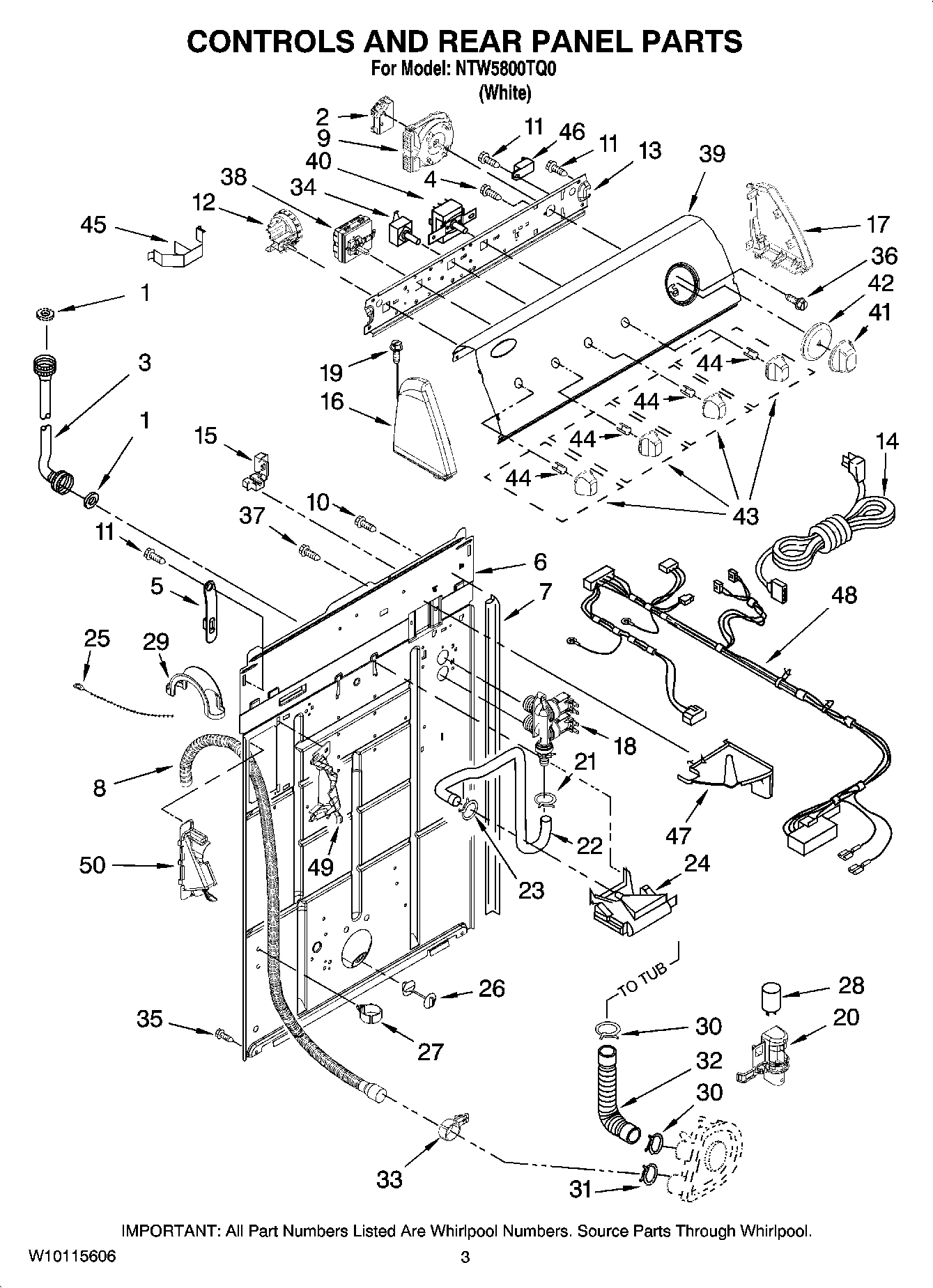 02 - CONTROLS AND REAR PANEL PARTS