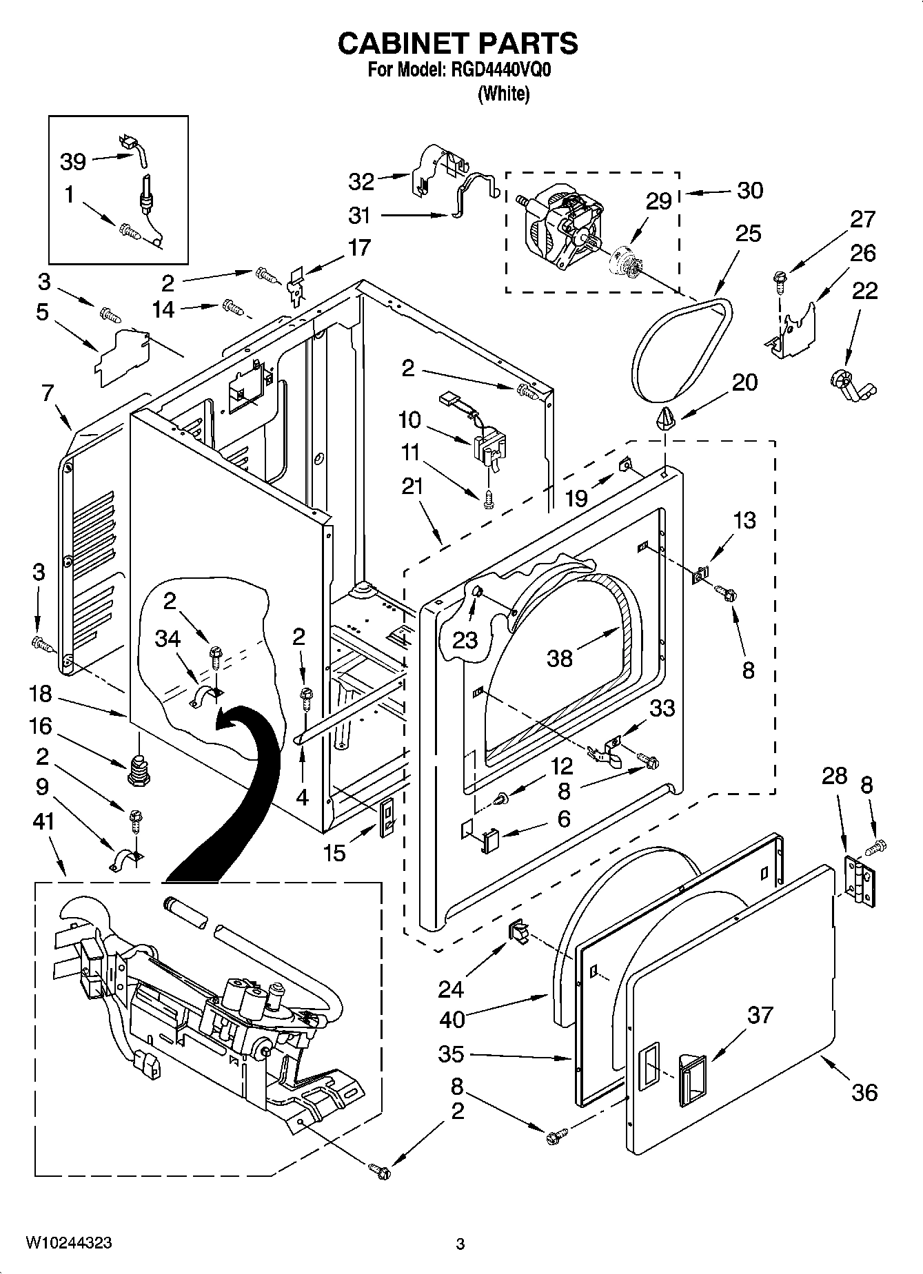 02 - CABINET PARTS