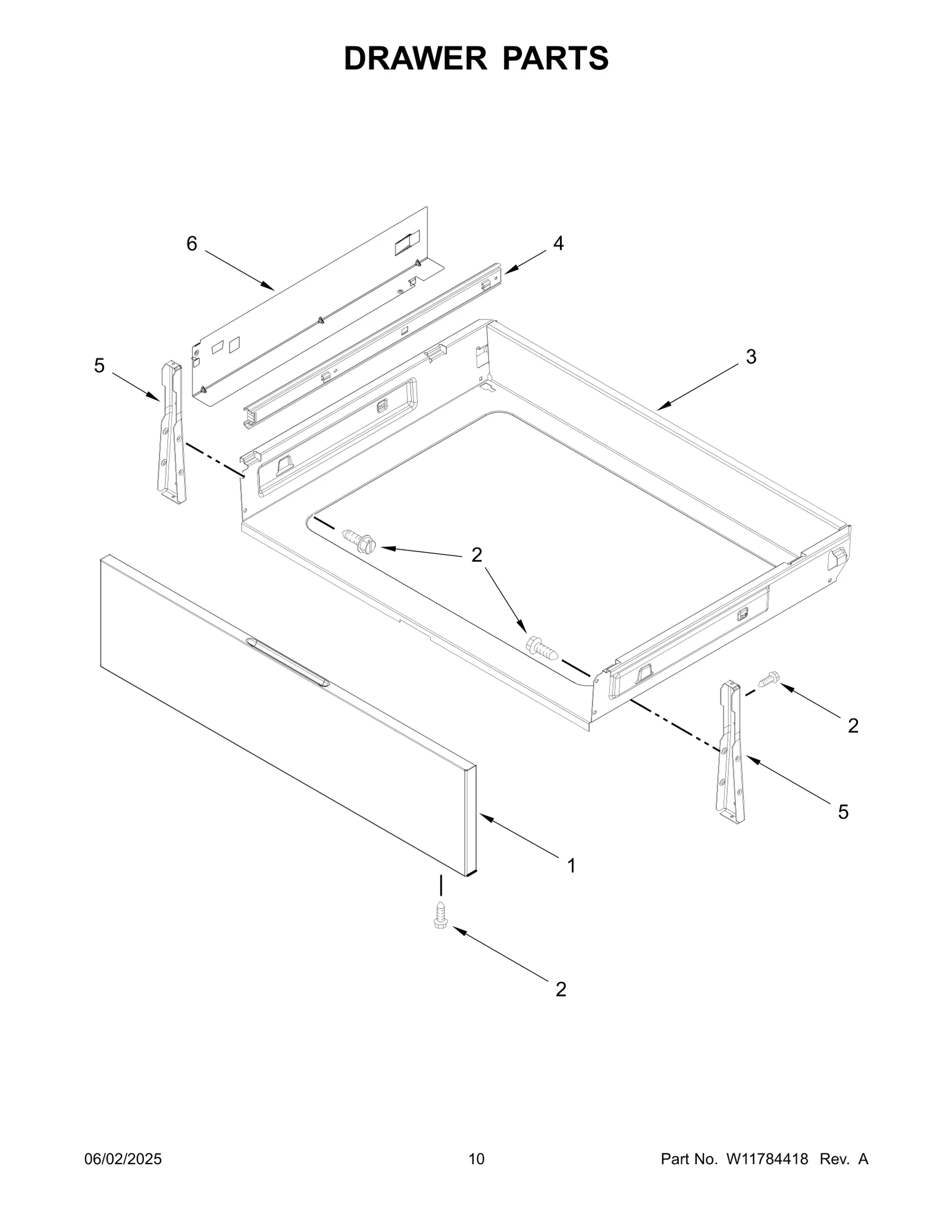 DRAWER PARTS