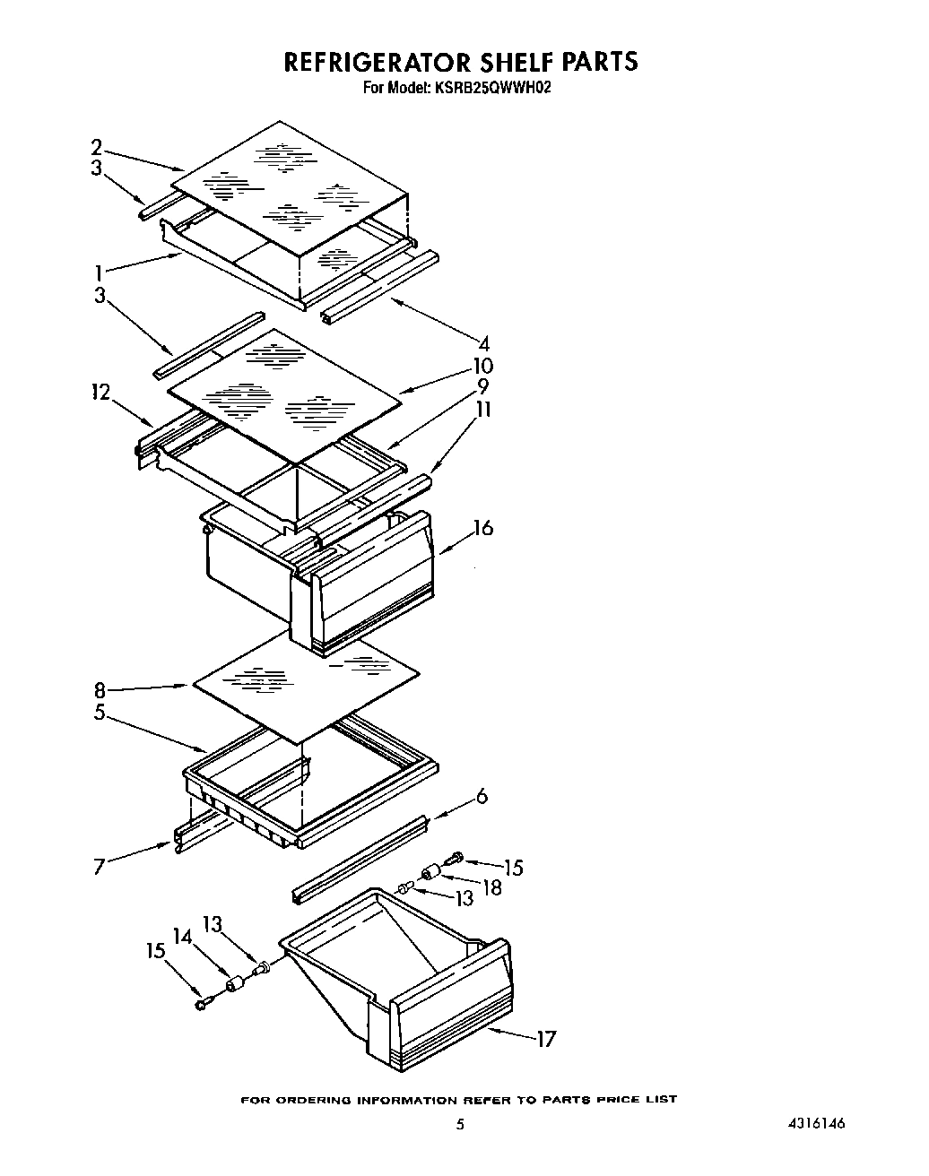 04 - REFRIGERATOR SHELF