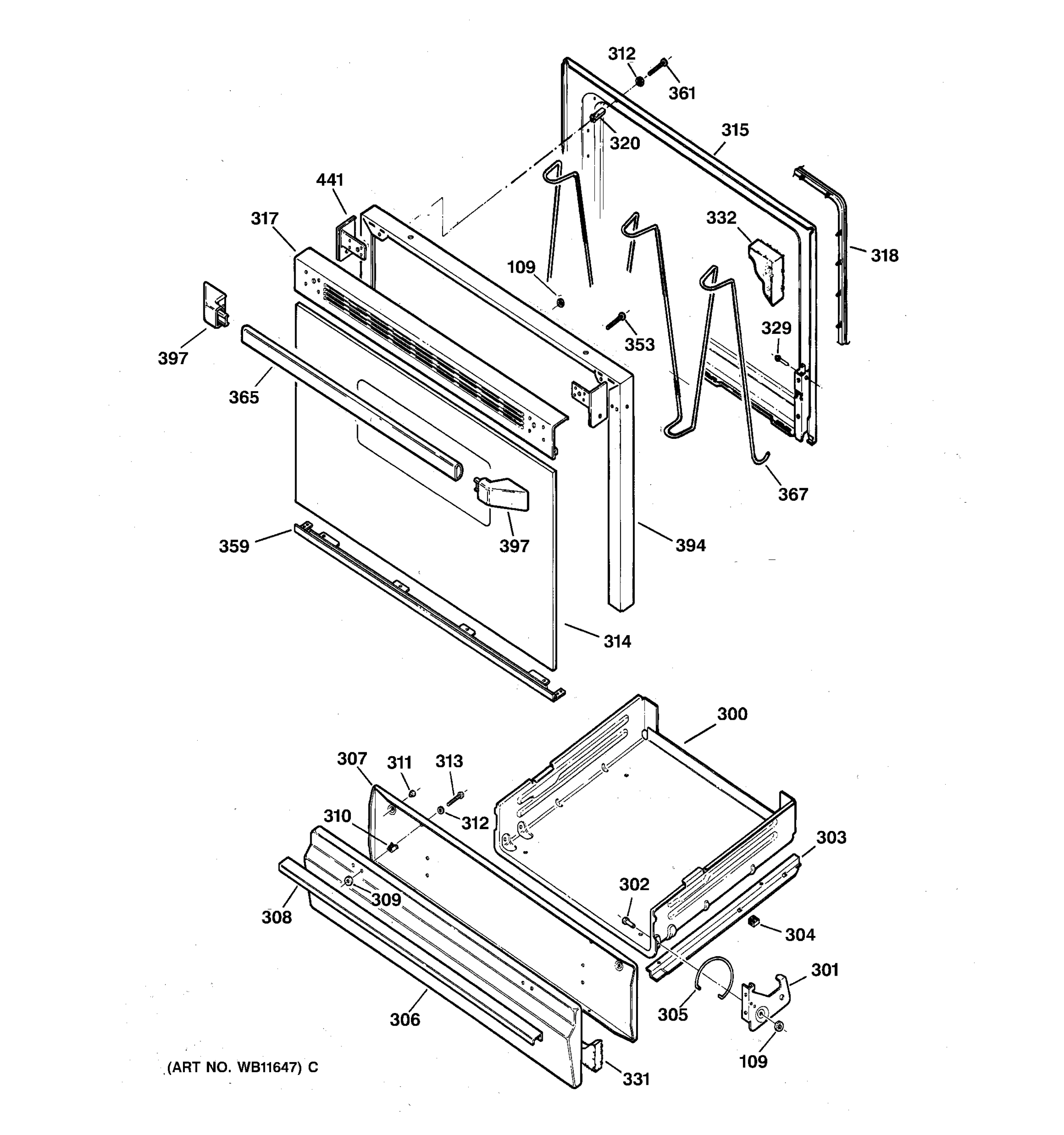 DOOR & DRAWER PARTS