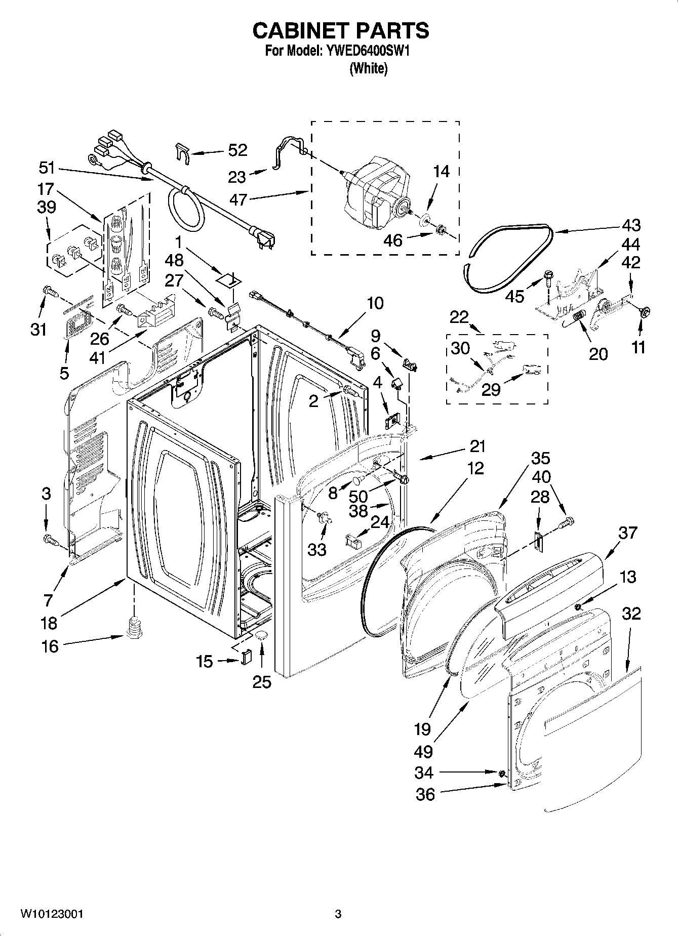 02 - CABINET PARTS