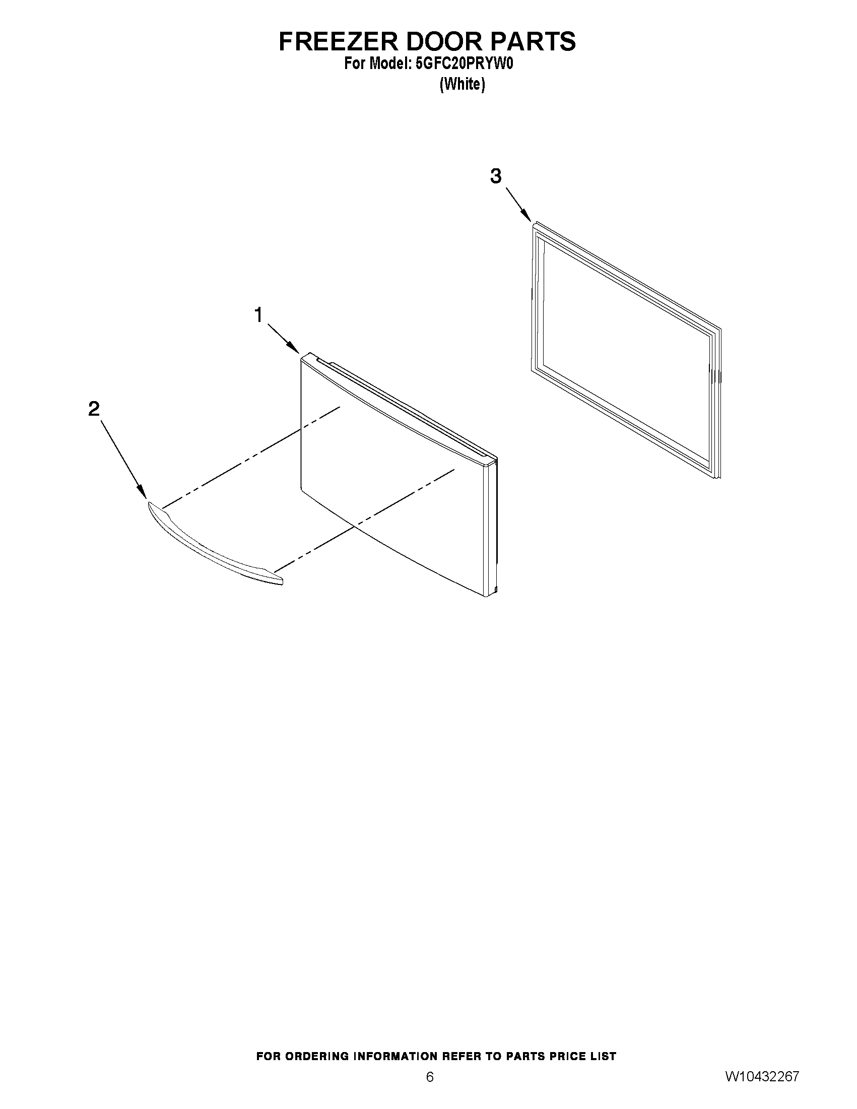 04 - FREEZER DOOR PARTS