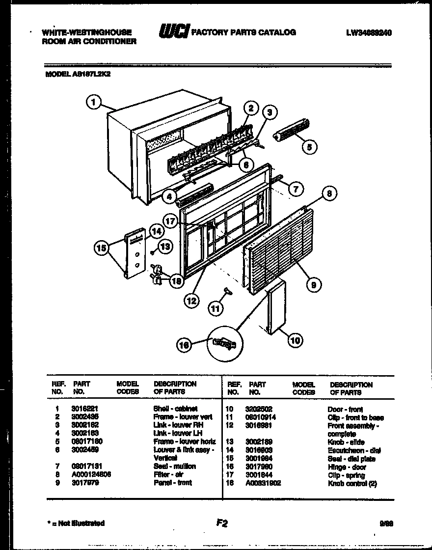 02 - CABINET PARTS
