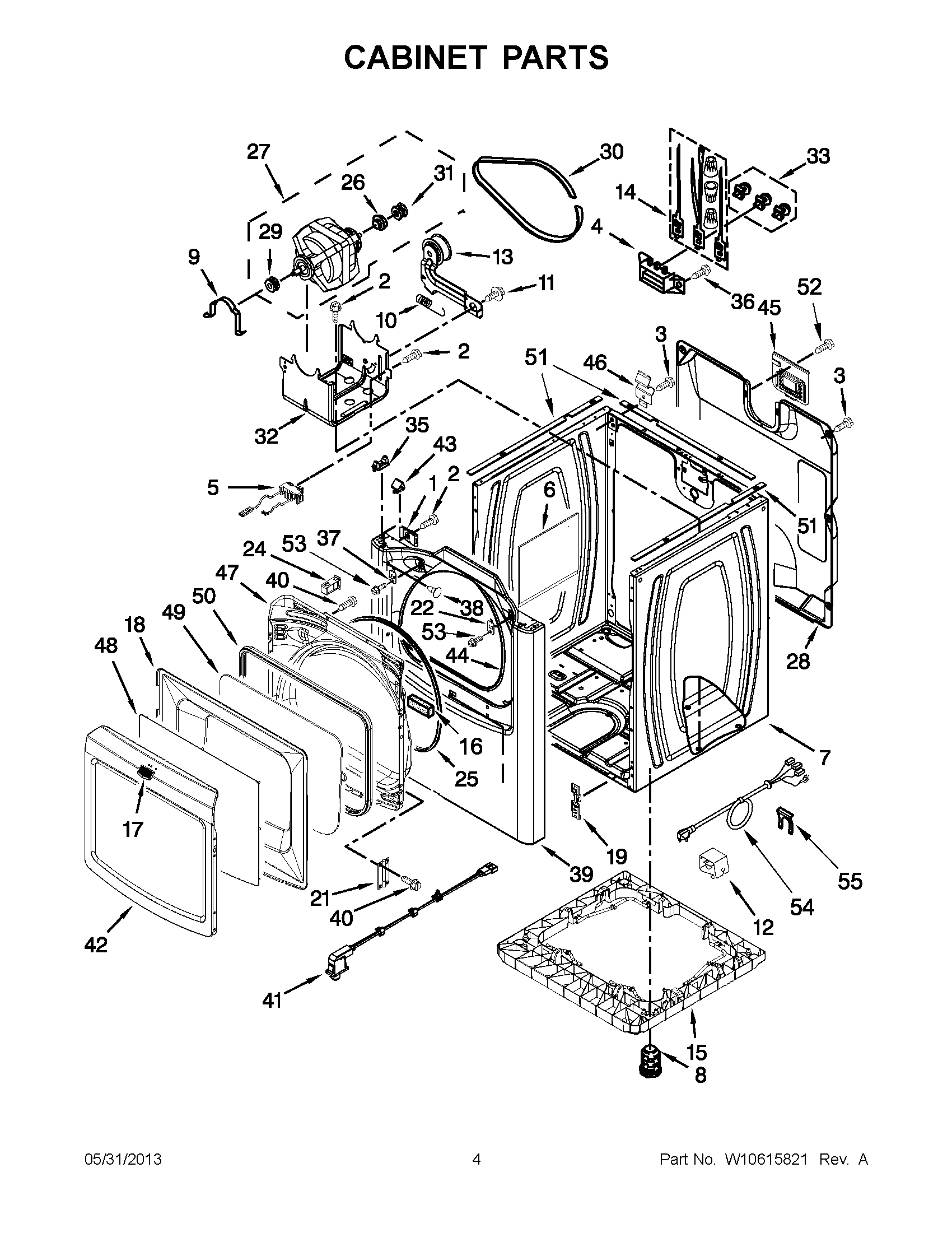 02 - CABINET PARTS