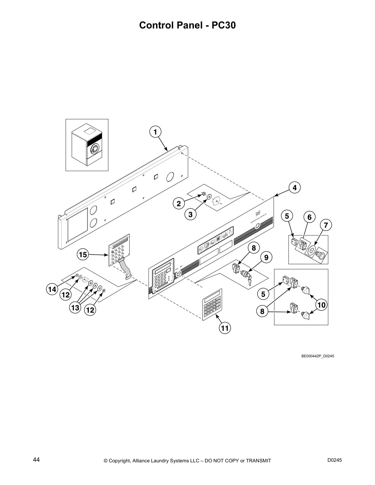 Control Panel - PC30