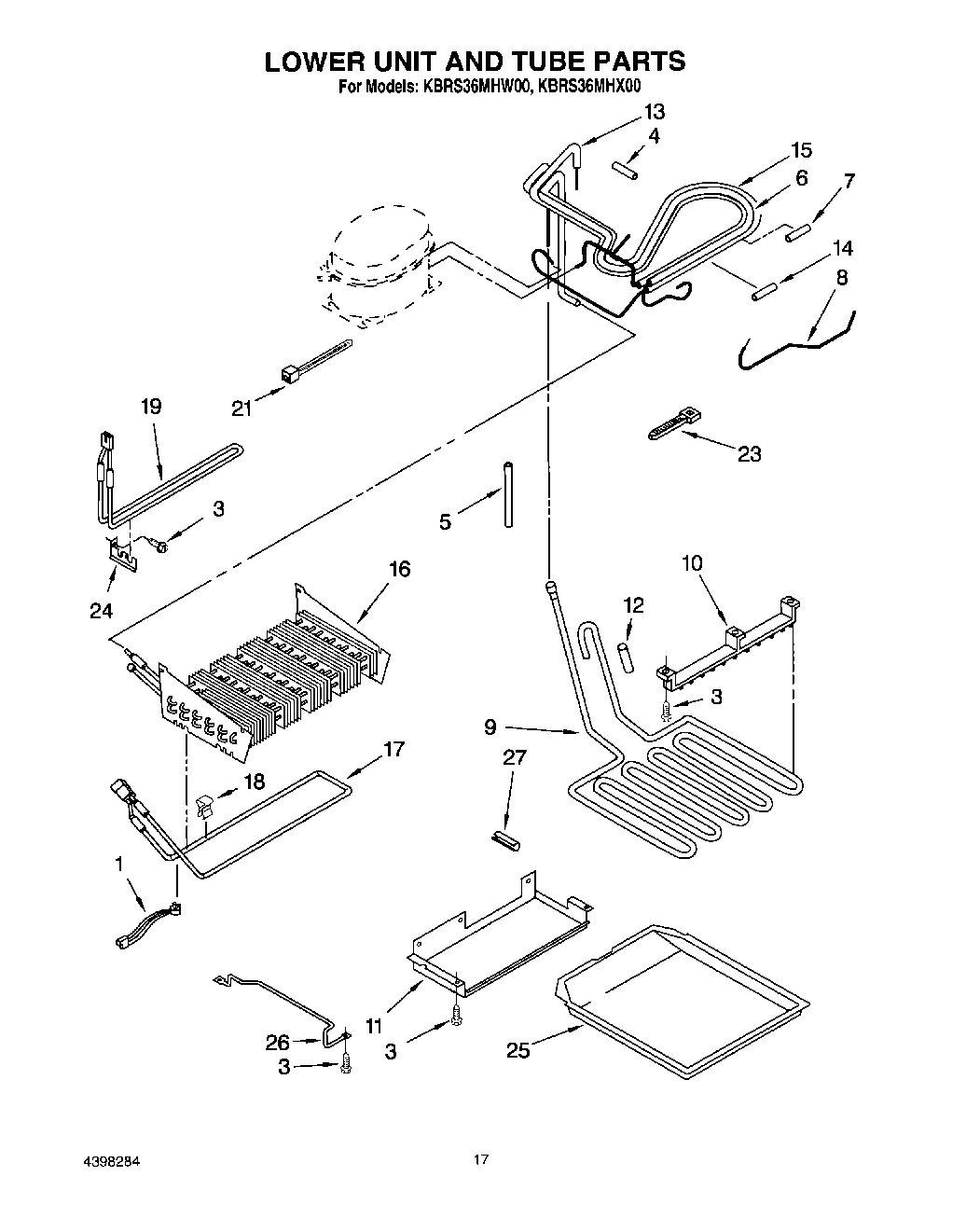 10 - LOWER UNIT AND TUBE