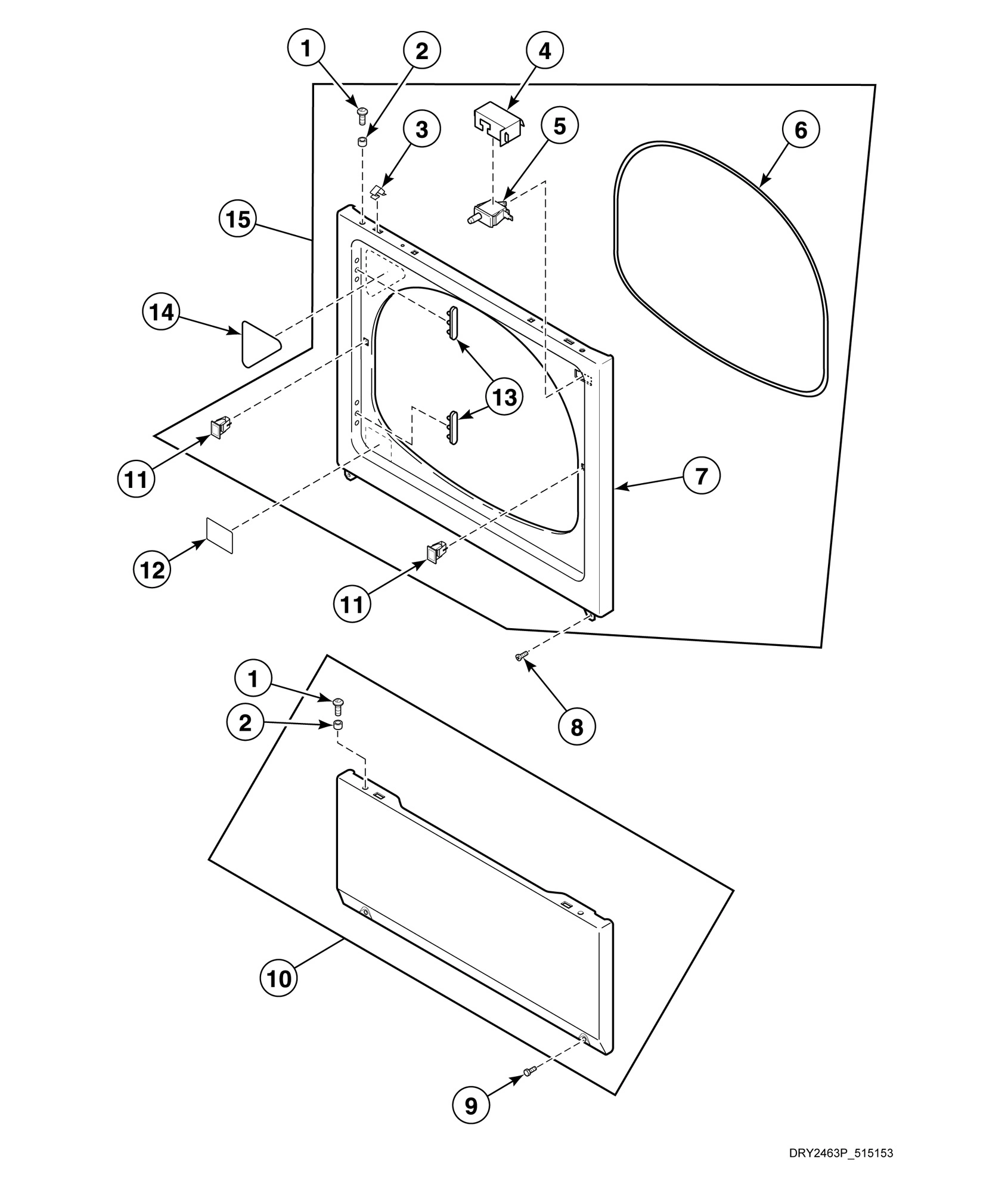 Access Panel, Front Panel and Seal