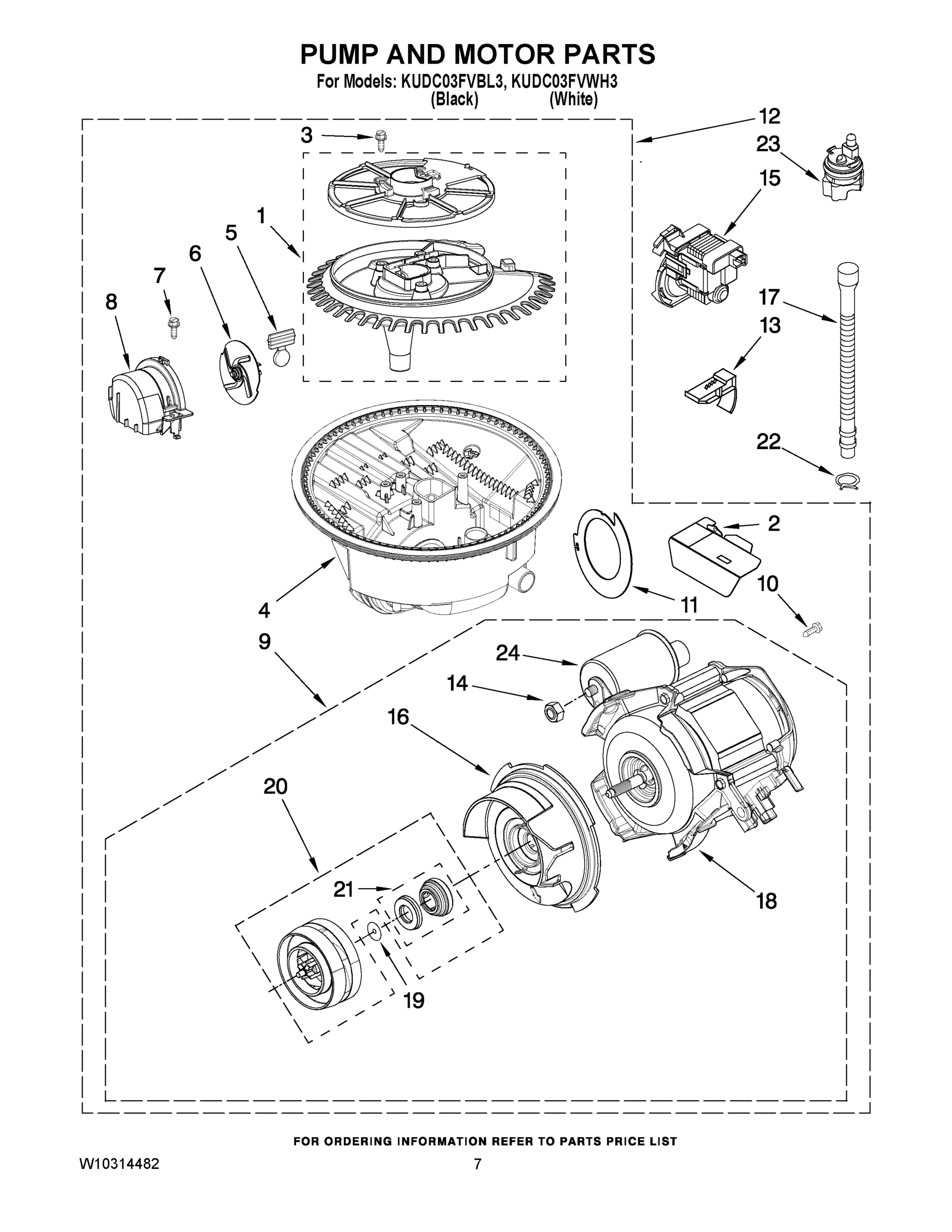 06 - PUMP AND MOTOR PARTS