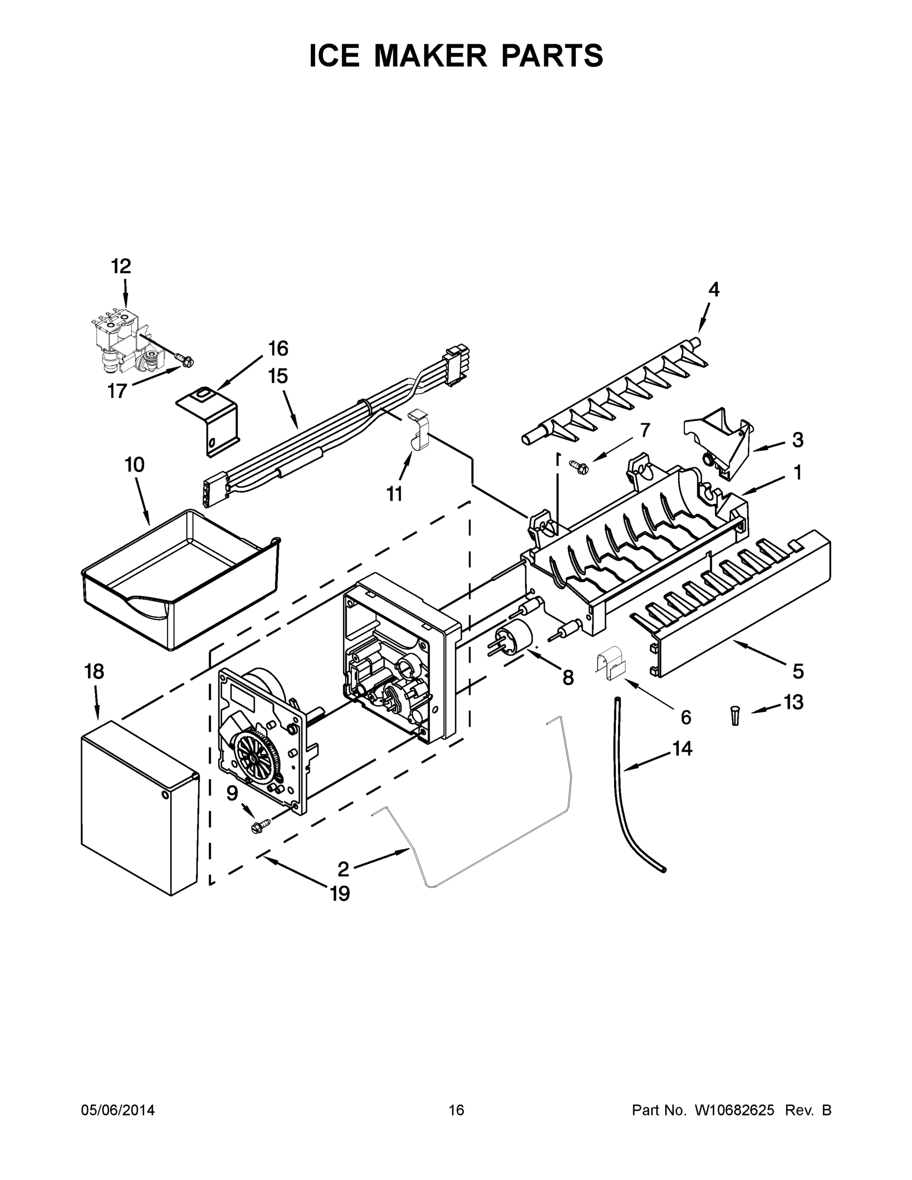 09 - ICE MAKER PARTS