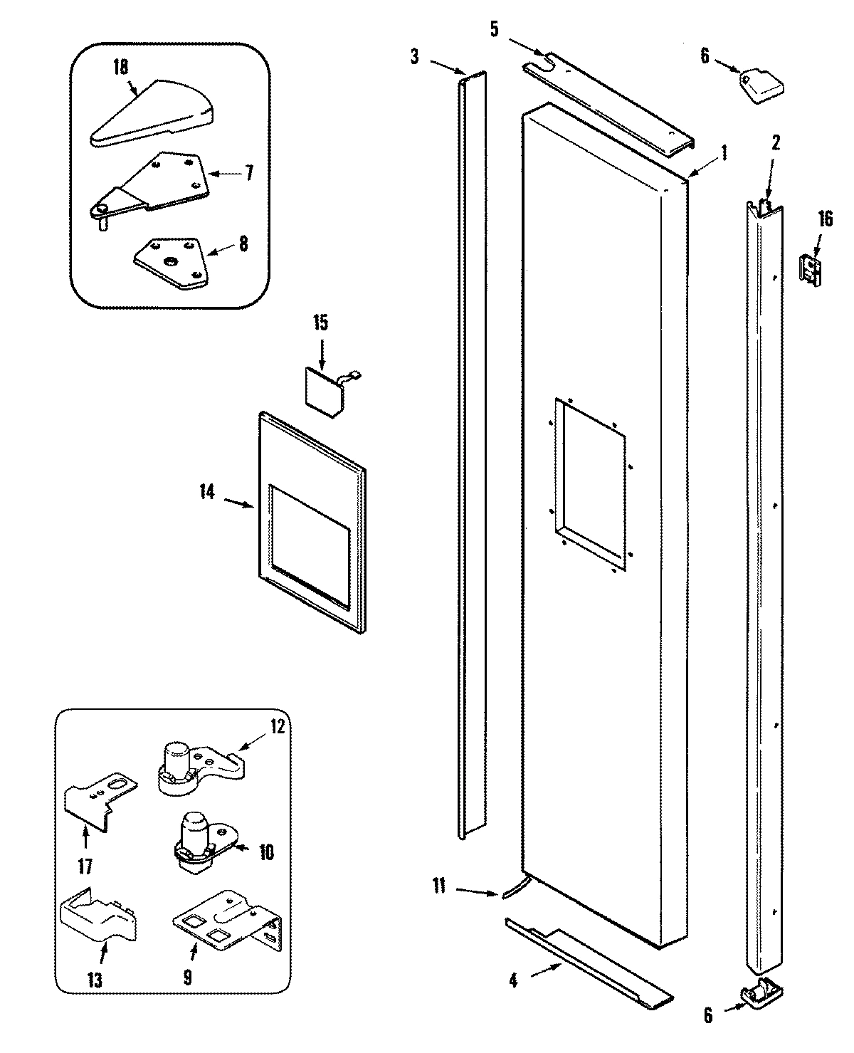 06 - FREEZER OUTER DOOR (GS2727GEH3)