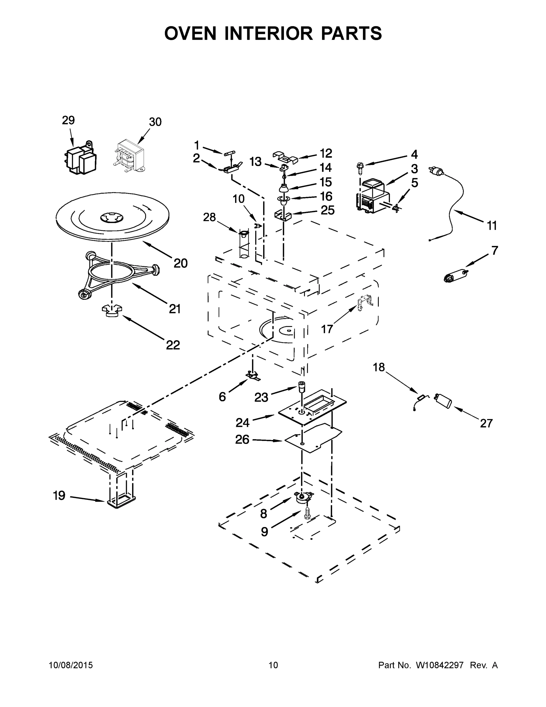 06 - OVEN INTERIOR PARTS