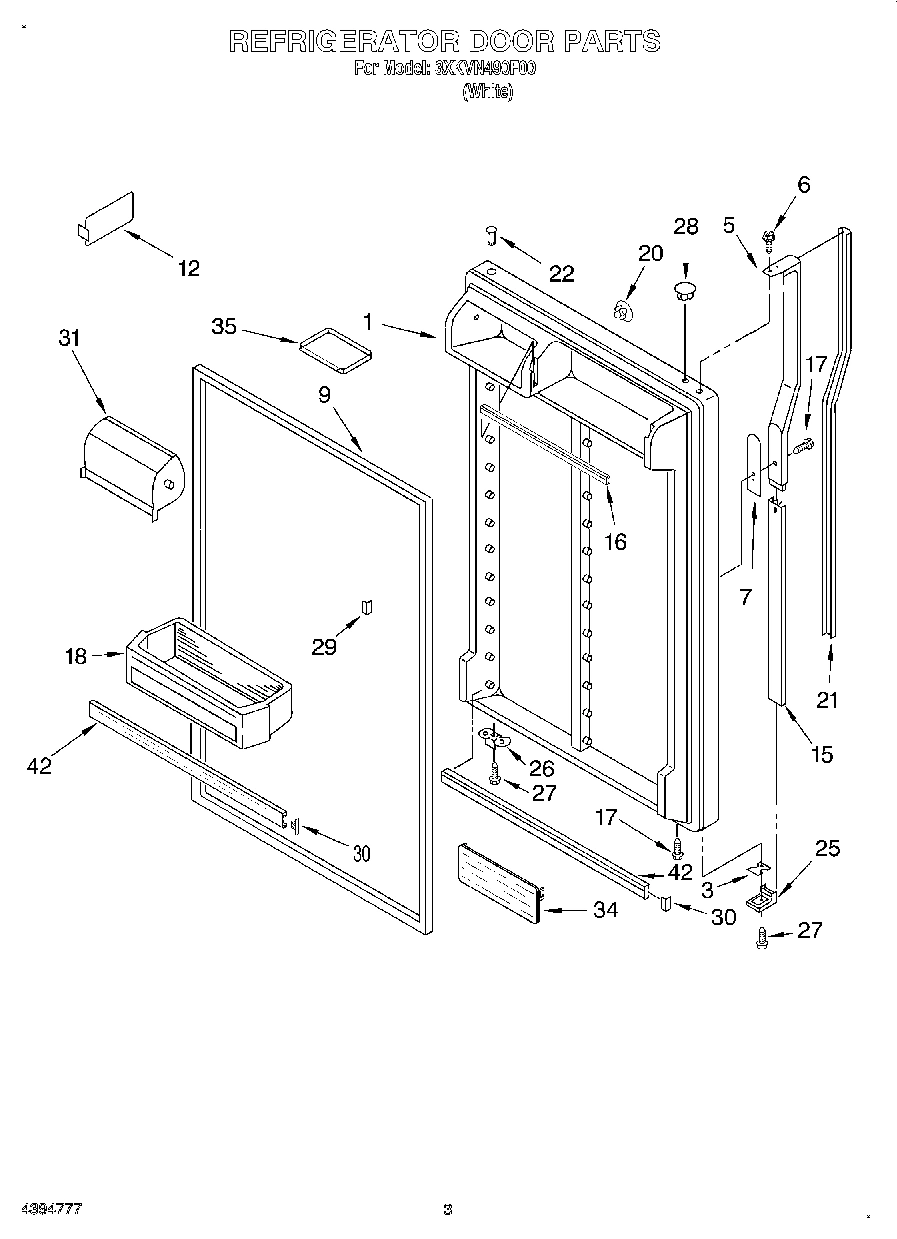 02 - REFRIGERATOR DOOR