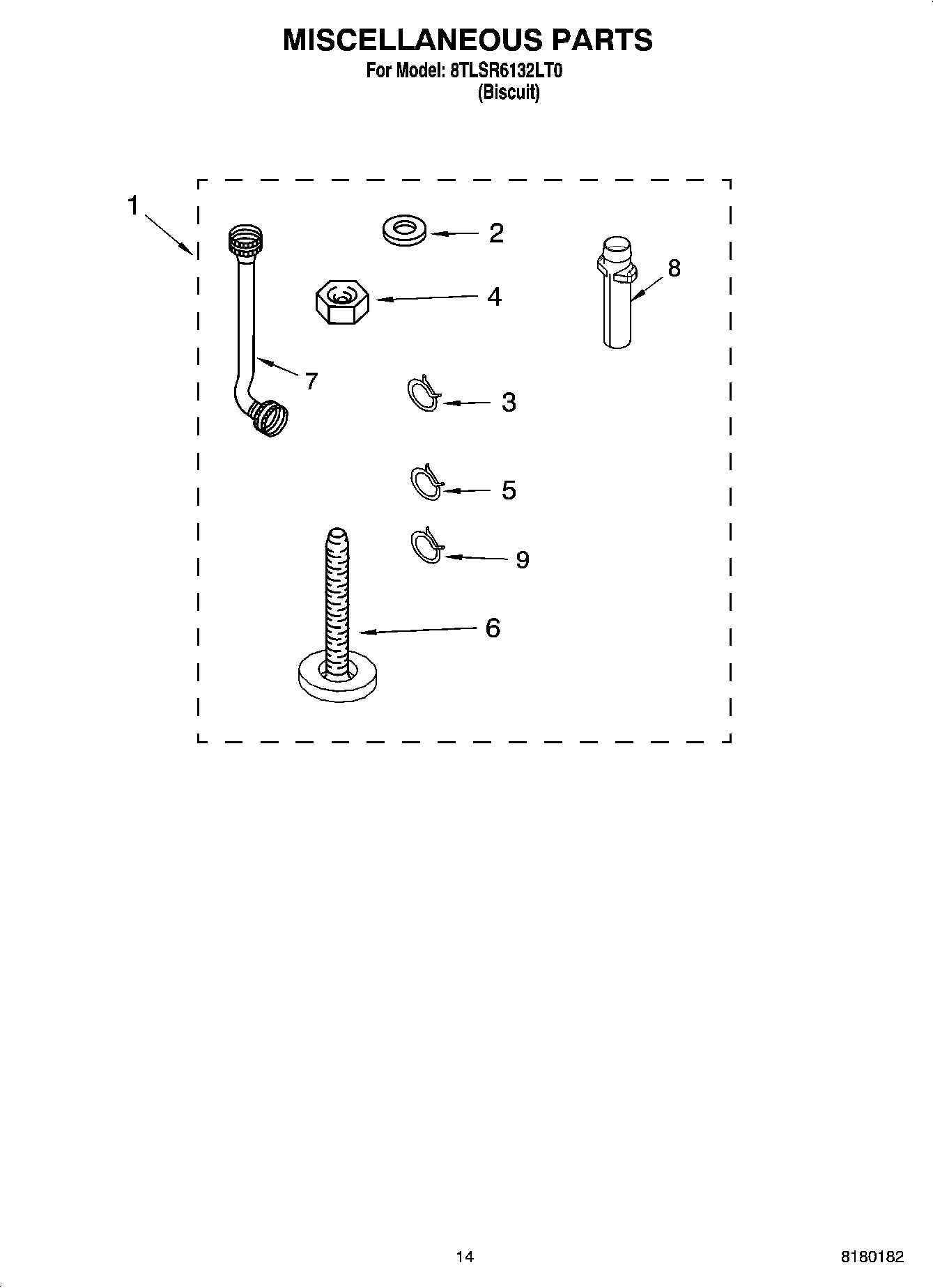 10 - MISCELLANEOUS  PARTS, OPTIONAL PARTS (NOT INCLUDED)