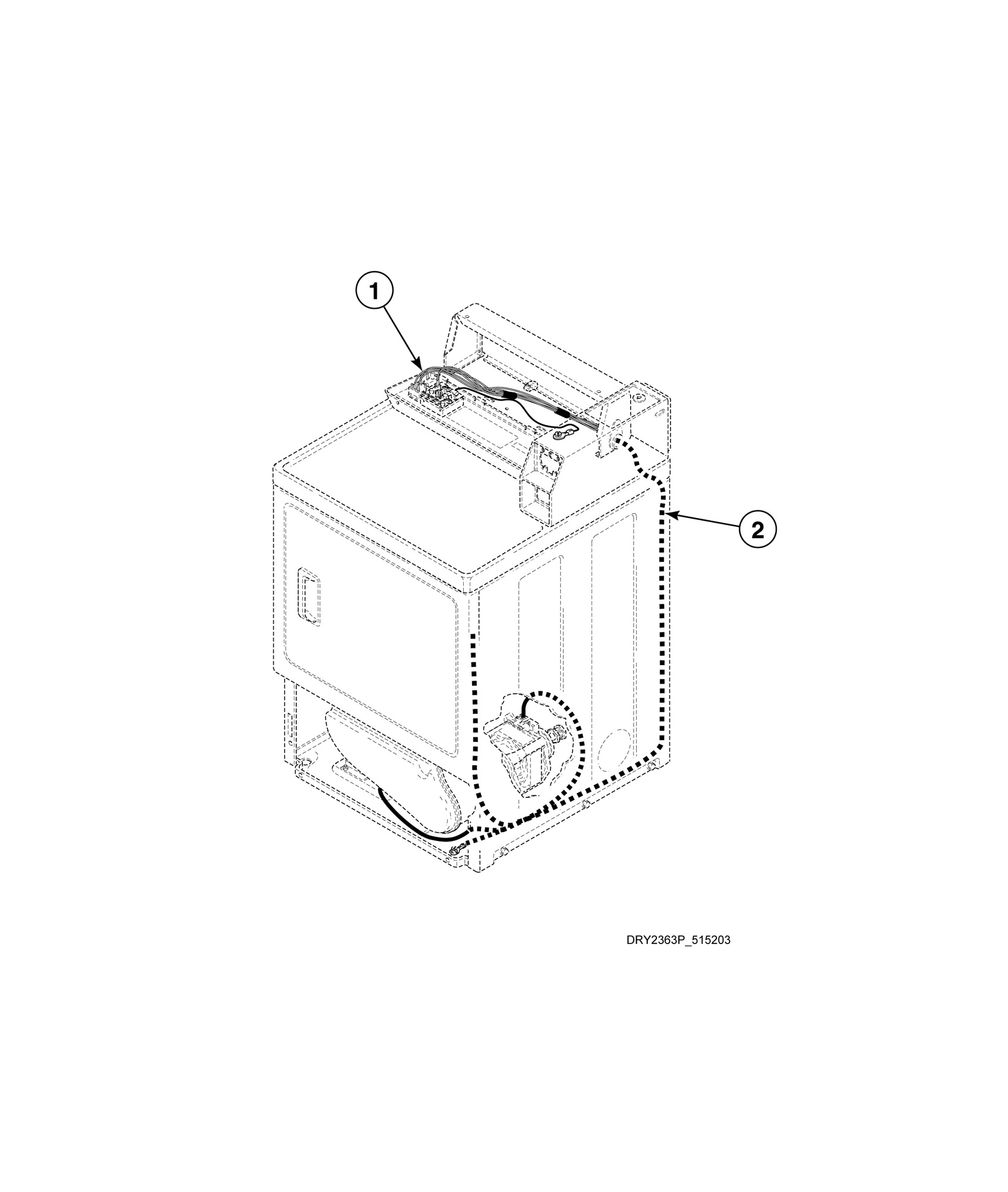 Wire Harnesses and Wires - Rear Control Models