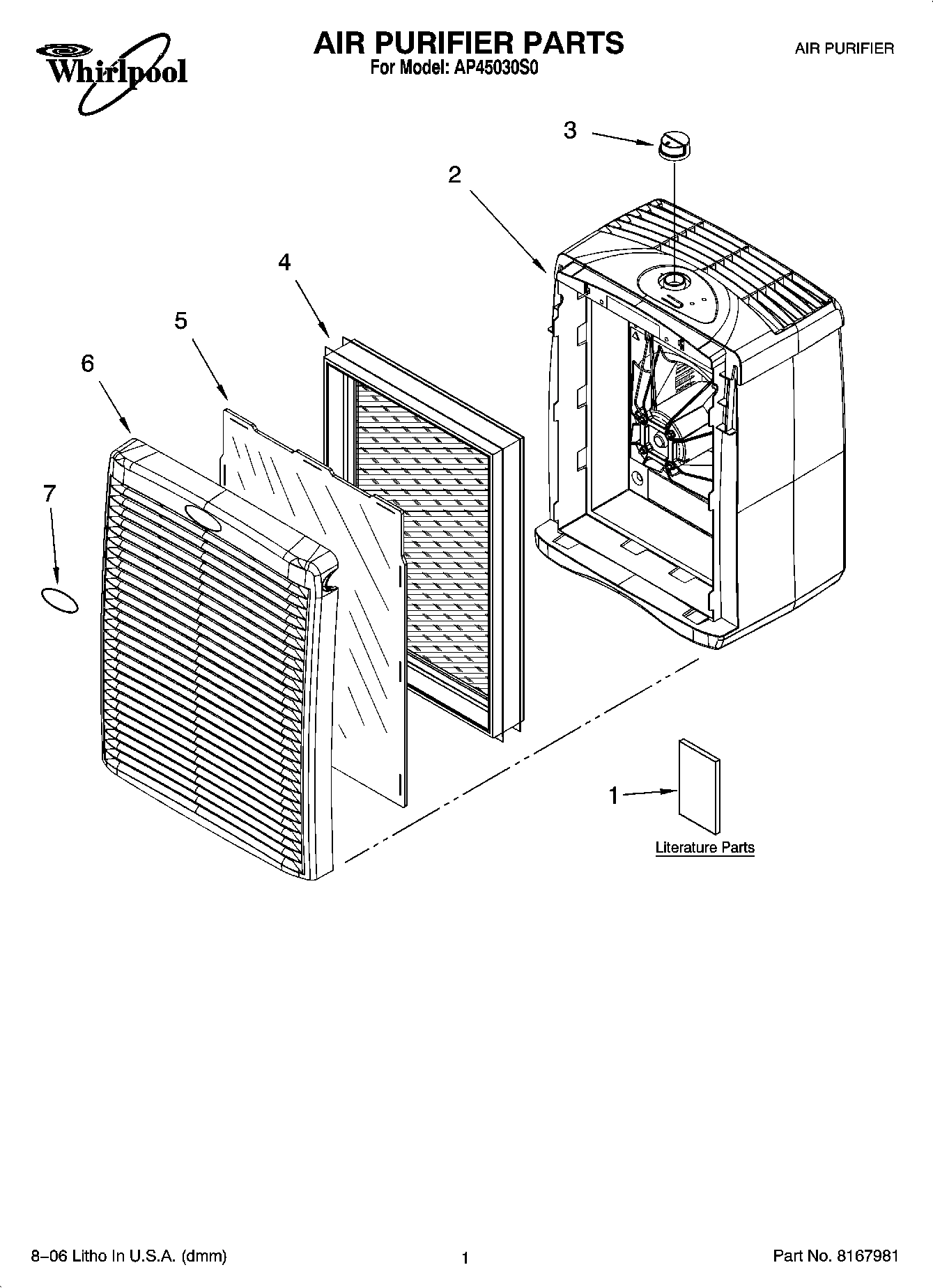 01 - AIR PURIFIER PARTS