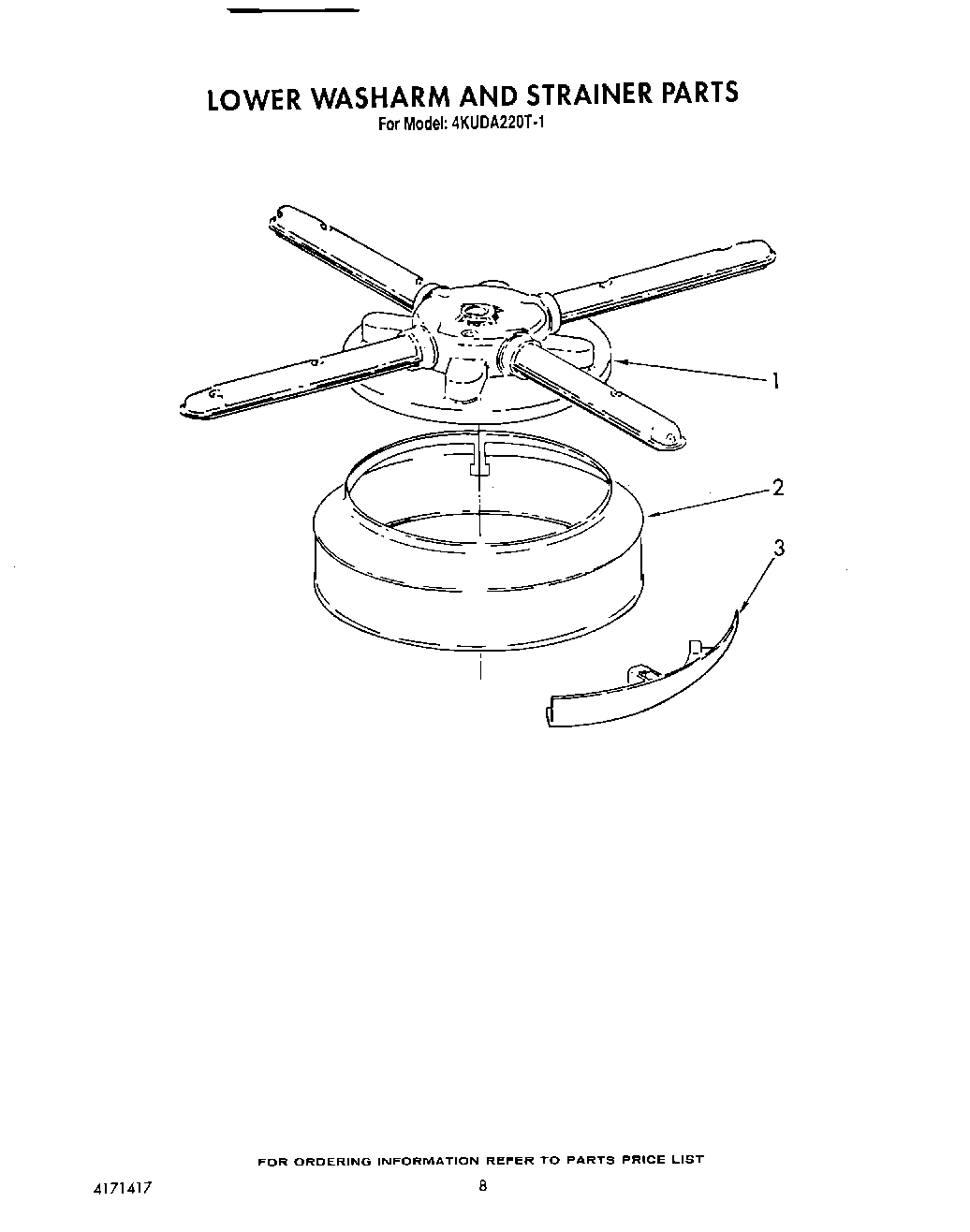 06 - LOWER WASHARM AND STRAINER