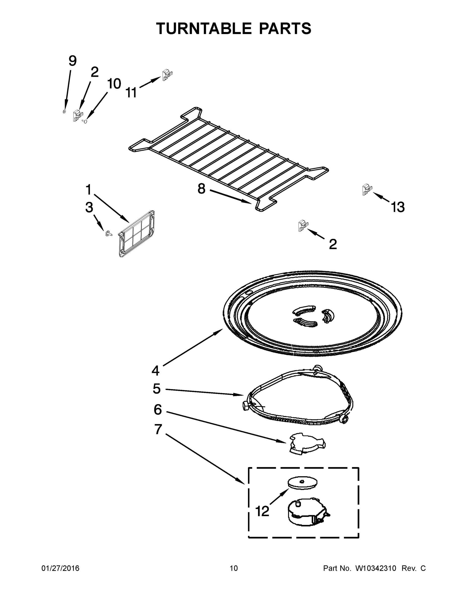 06 - TURNTABLE PARTS