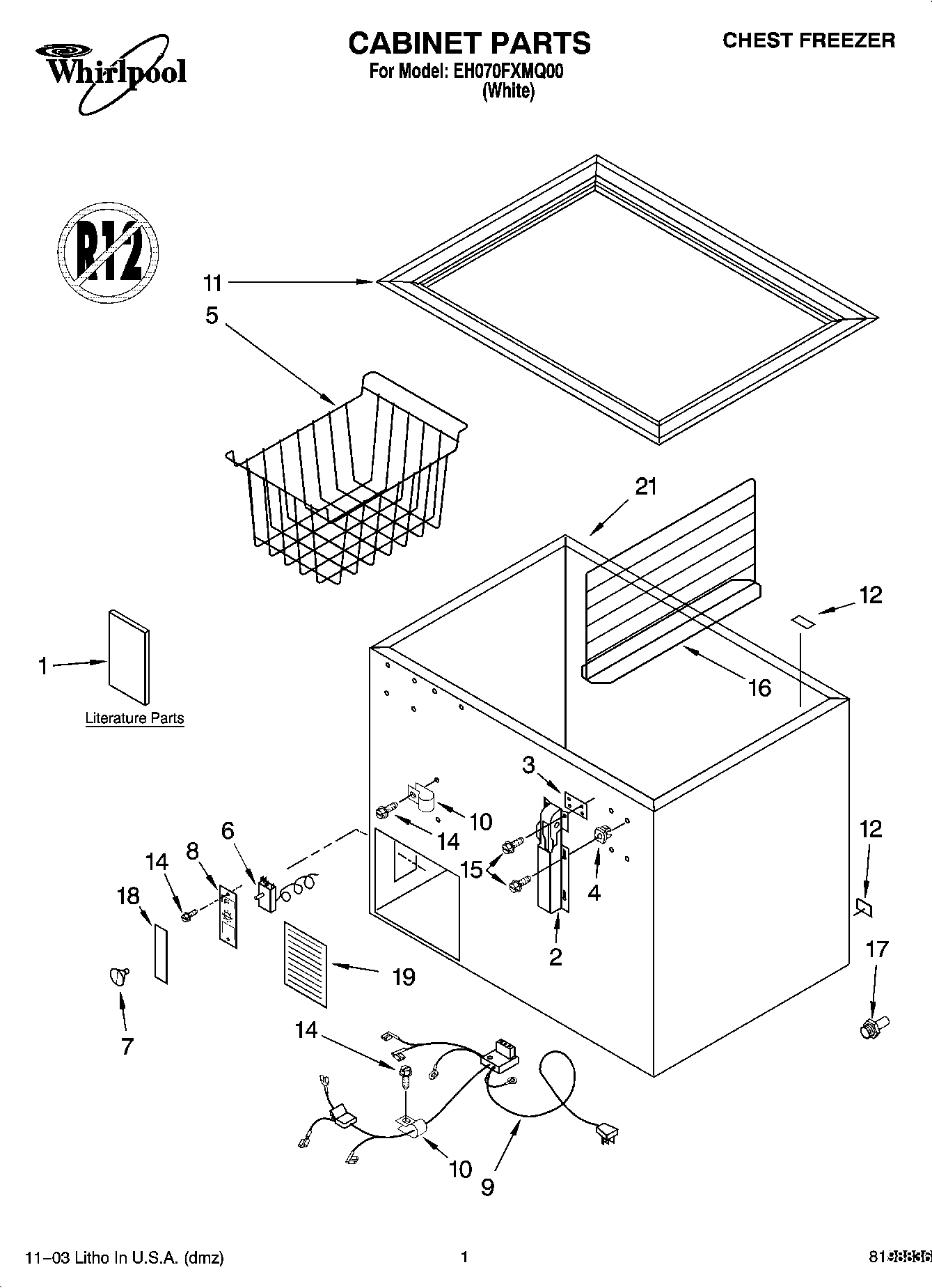01 - CABINET PARTS