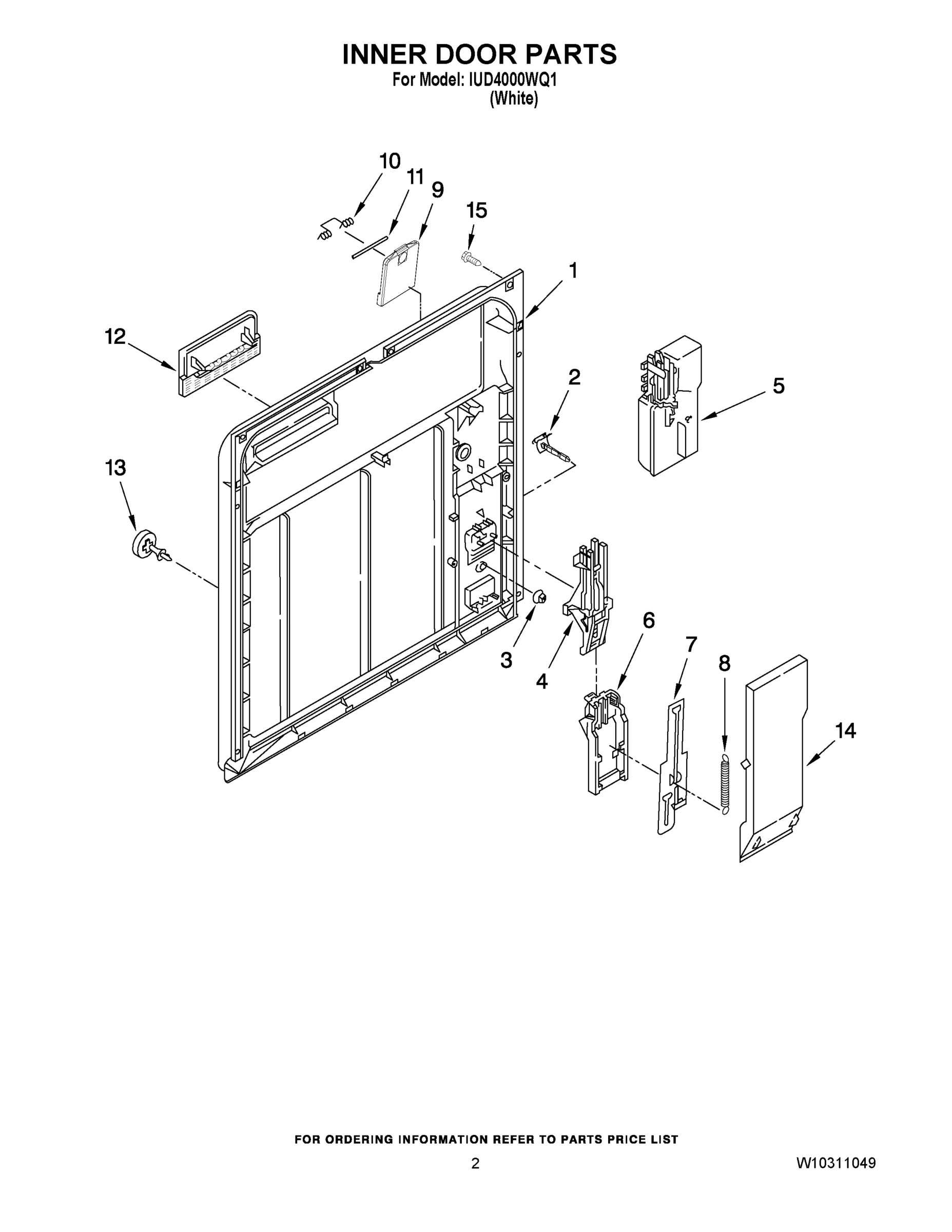 02 - INNER DOOR PARTS