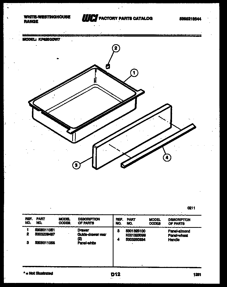 05 - DRAWER PARTS