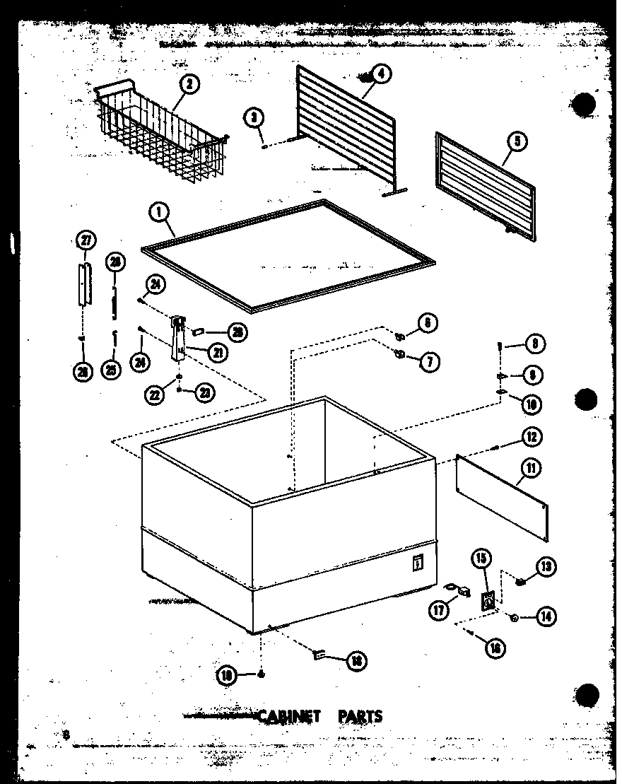 01 - CABINET PARTS