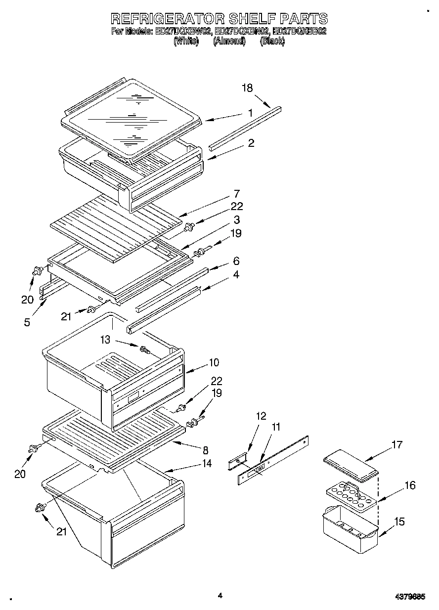 03 - REFRIGERATOR SHELF