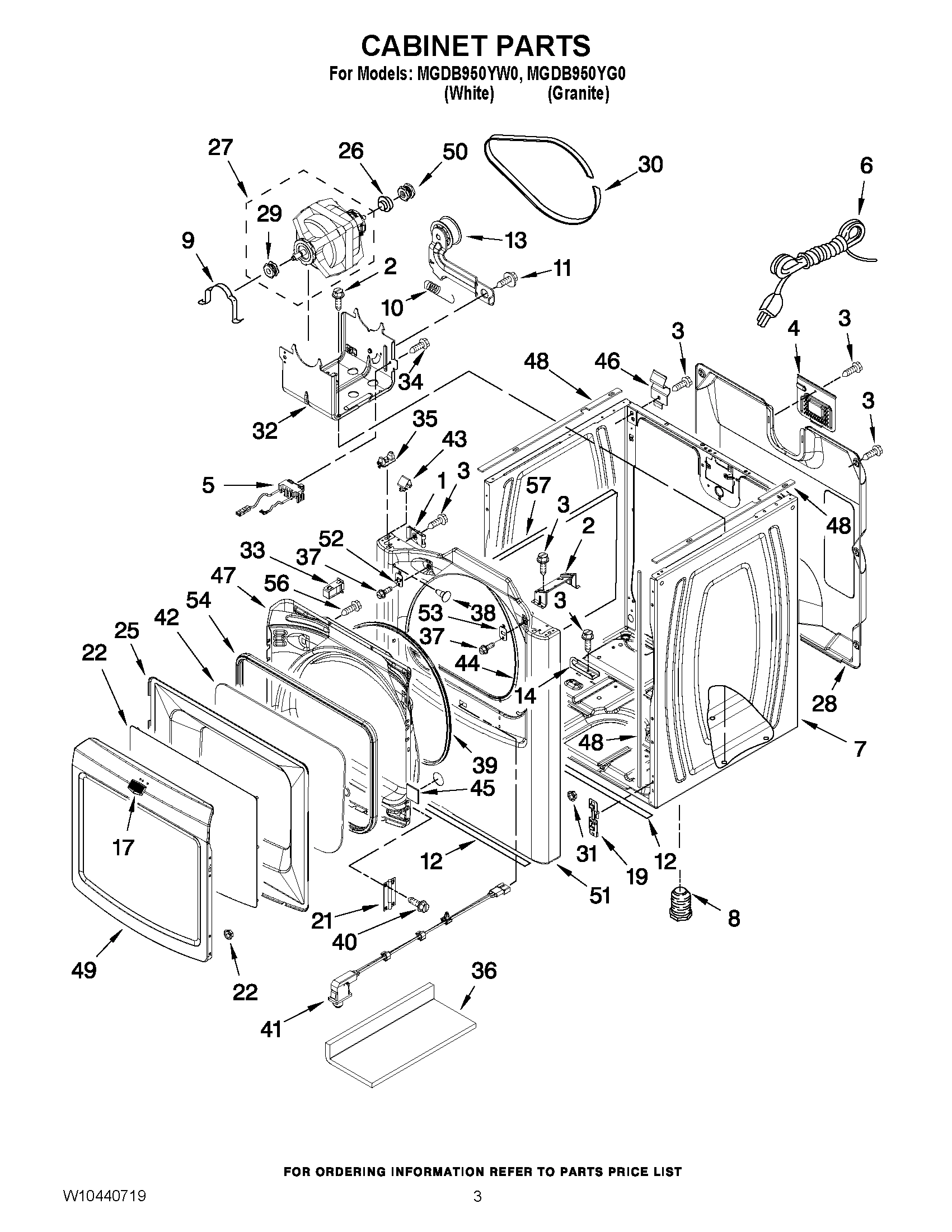 02 - CABINET PARTS