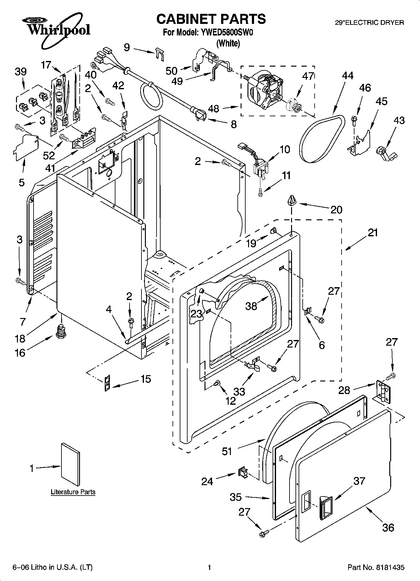 01 - CABINET PARTS