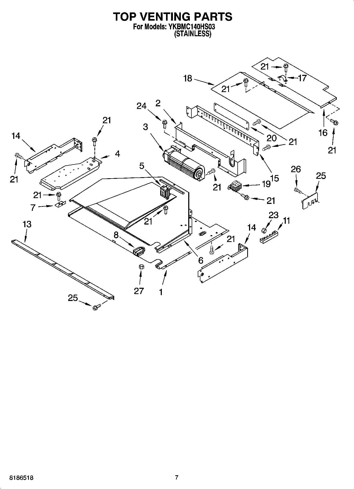 05 - TOP VENTING PARTS