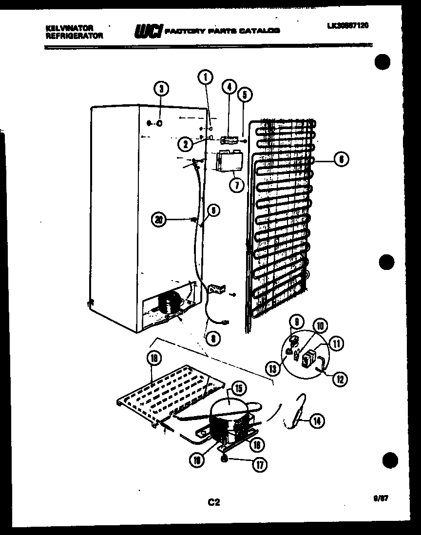 07 - SYSTEM AND AUTOMATIC DEFROST PARTS