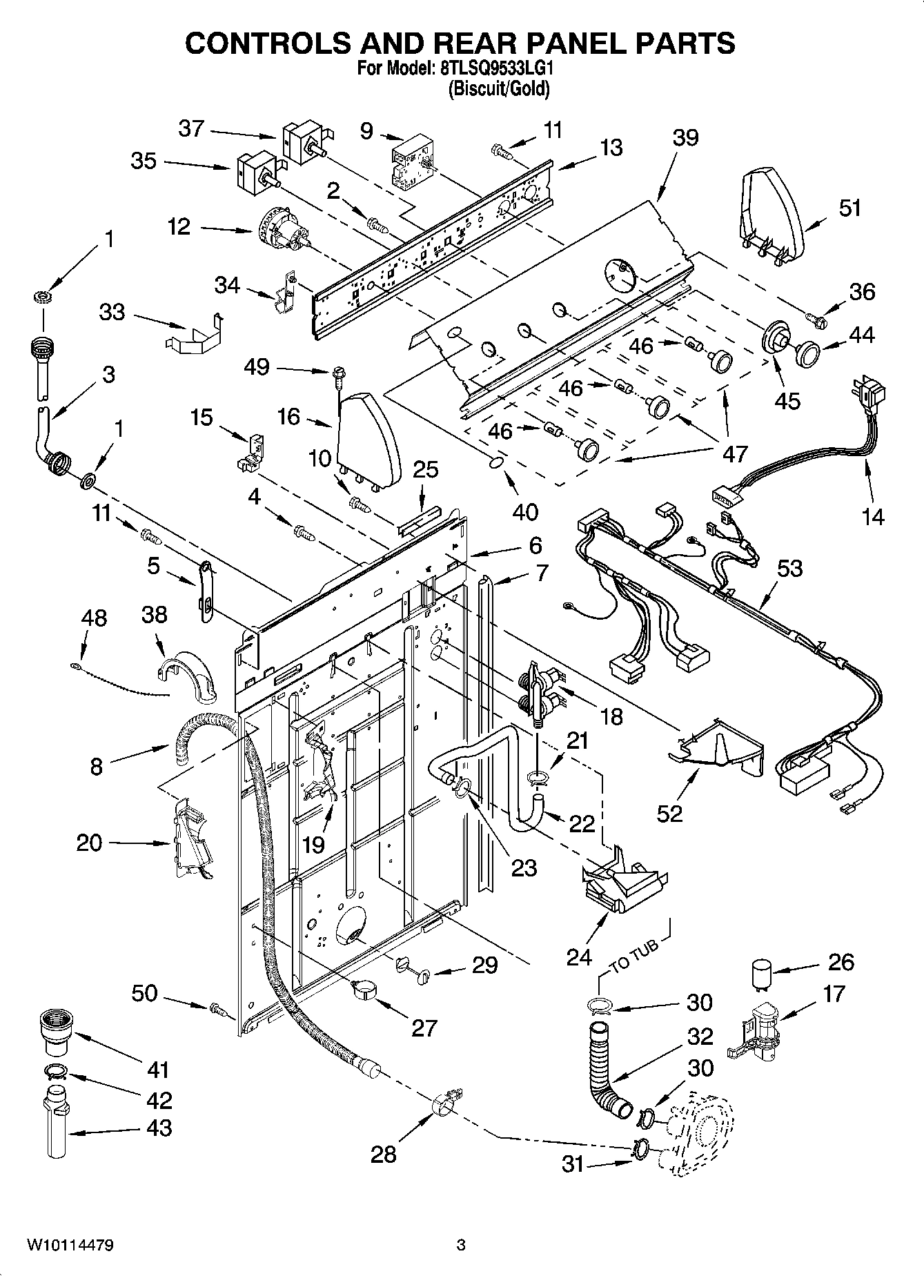 02 - CONTROLS AND REAR PANEL PARTS