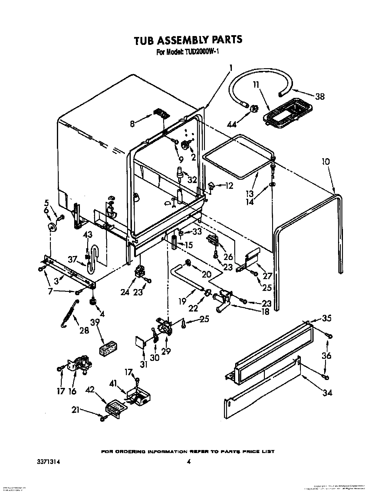 04 - TUB ASSEMBLY