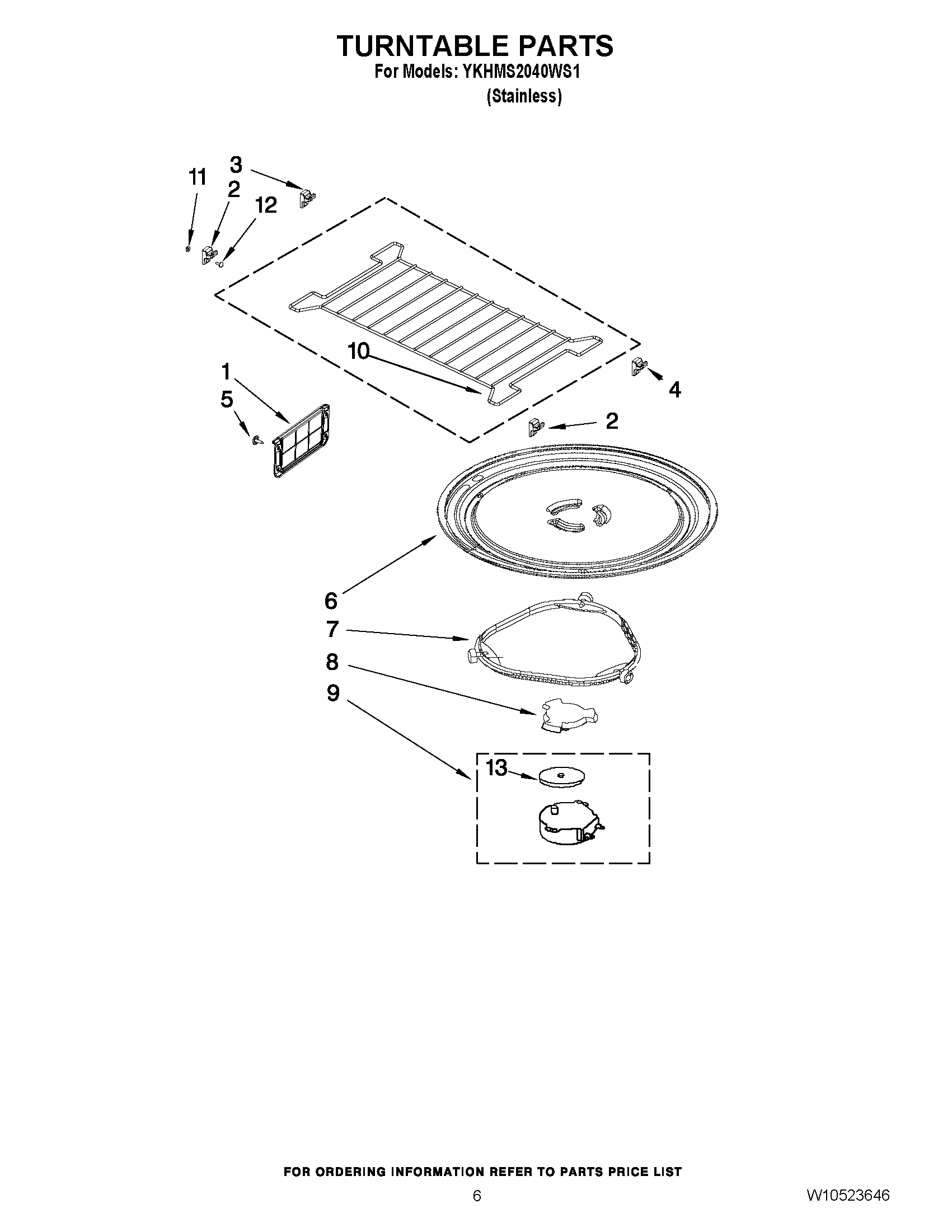 05 - TURNTABLE PARTS