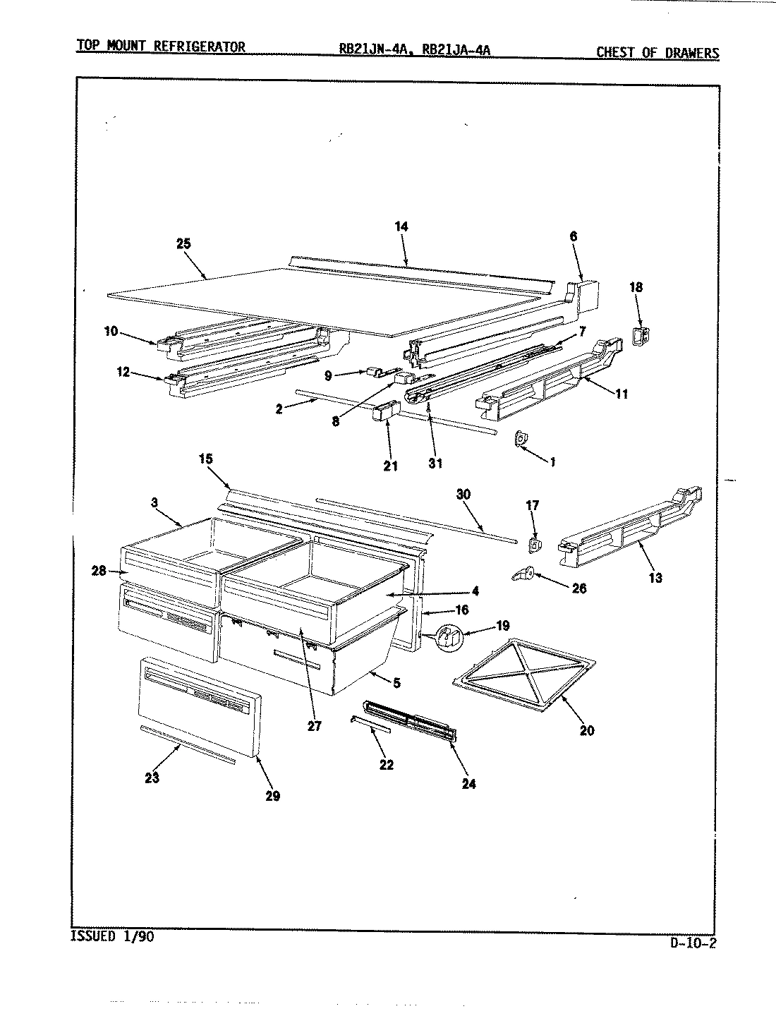 01 - CHEST OF DRAWERS