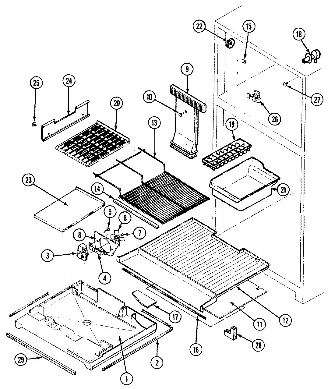 02 - FREEZER COMPARTMENT