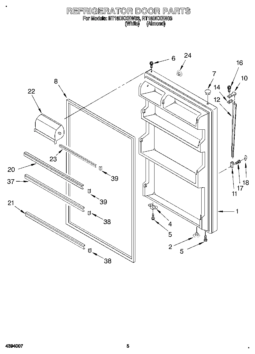 04 - REFRIGERATOR DOOR