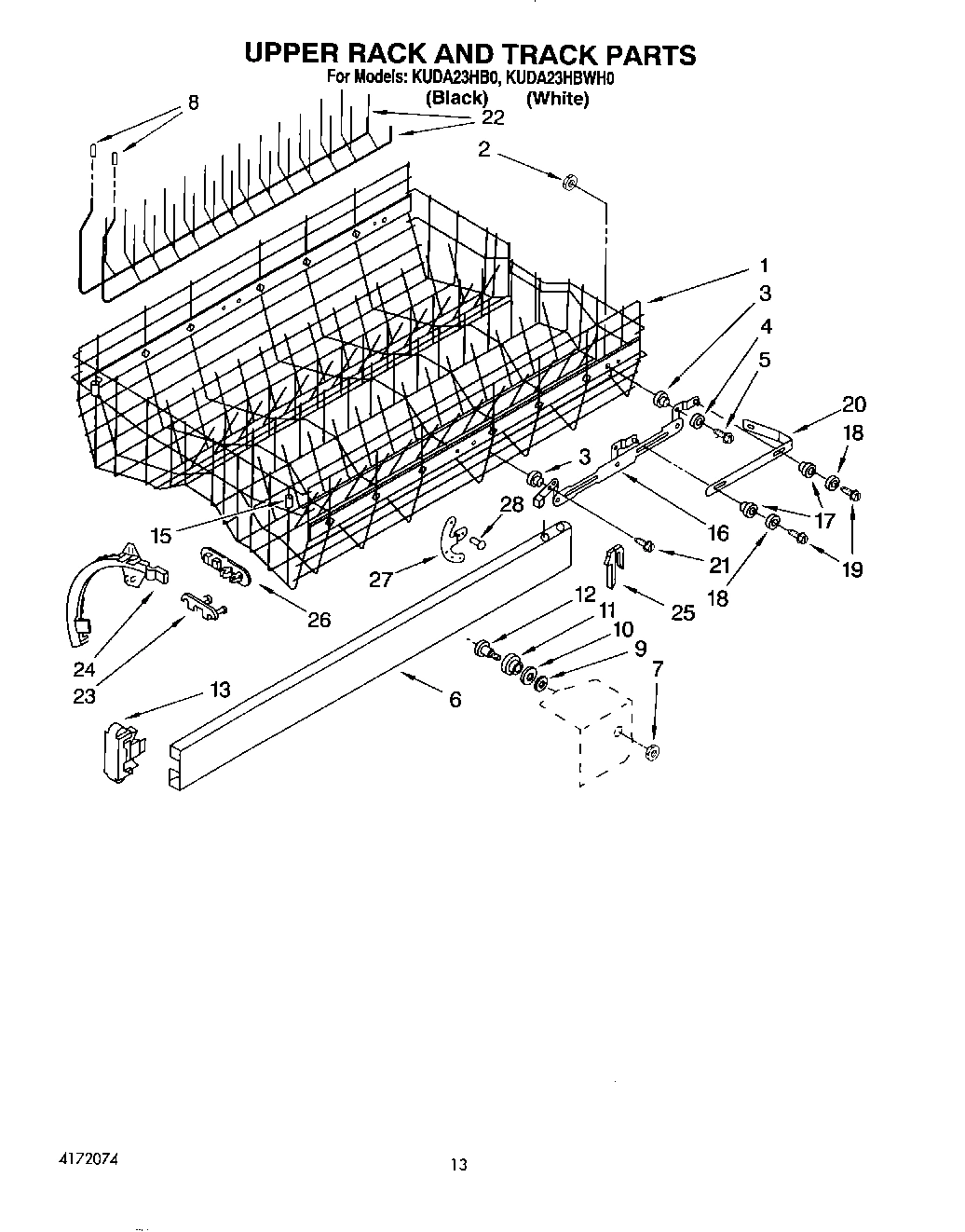 10 - UPPER RACK AND TRACK