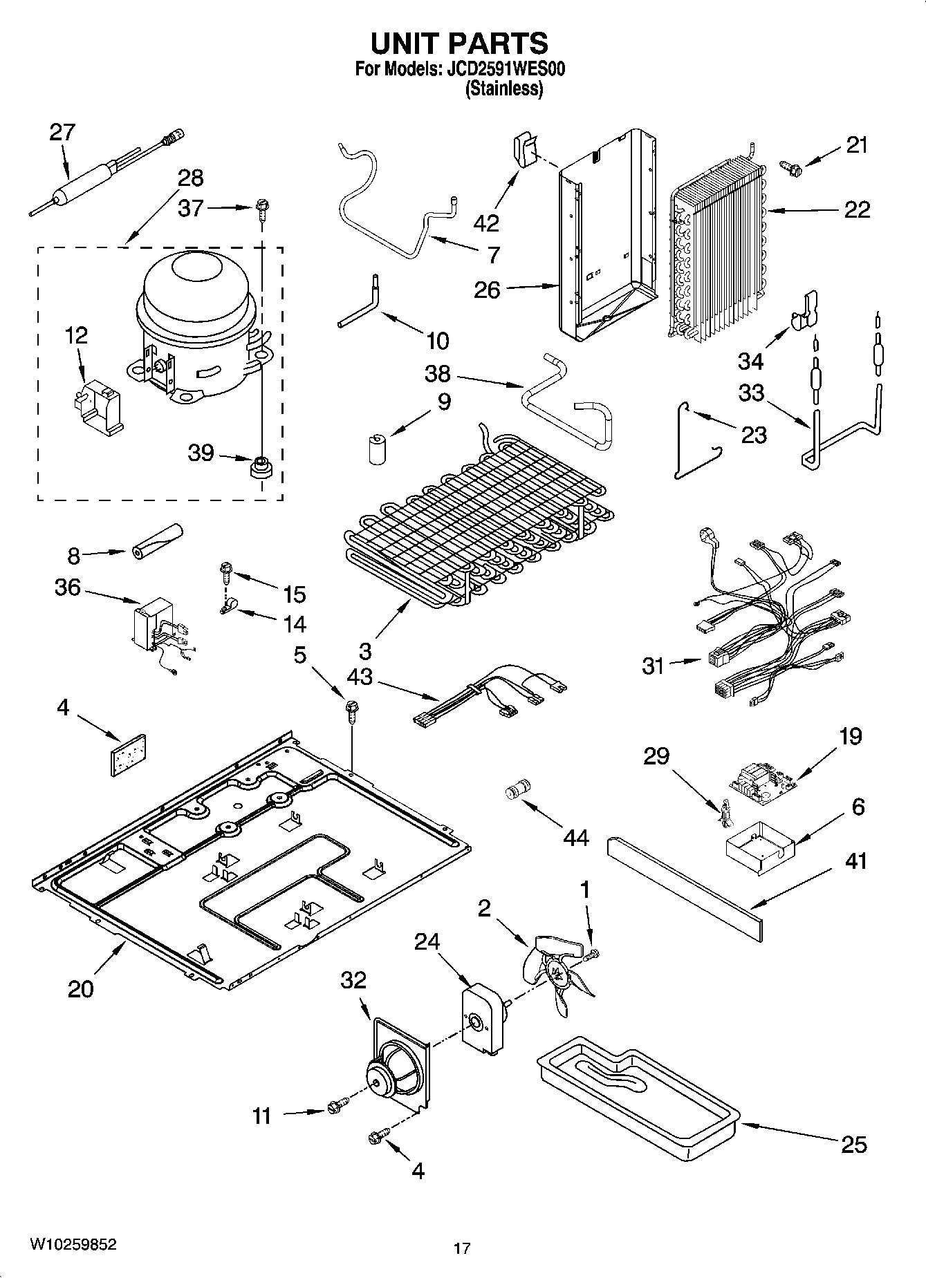 11 - UNIT PARTS