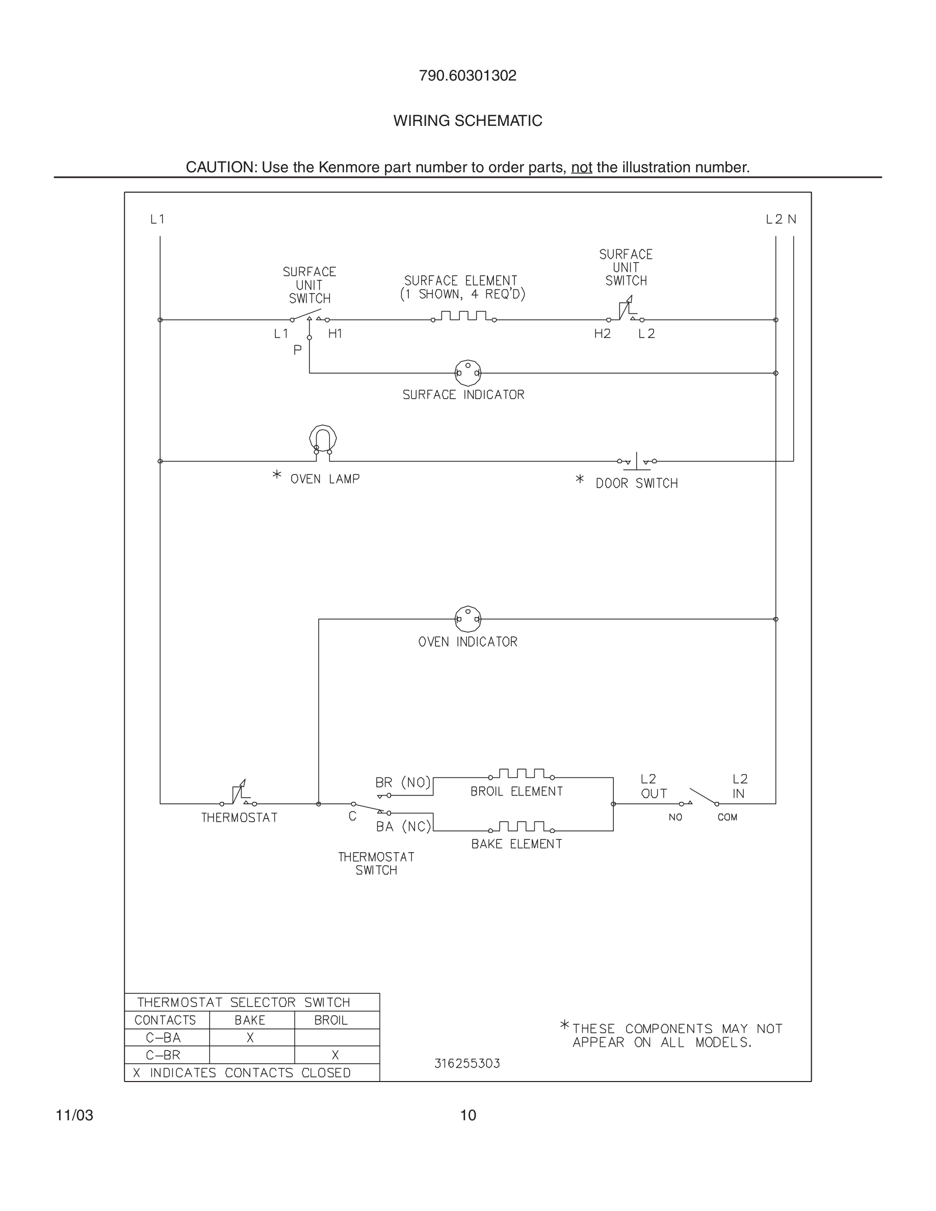 10 - WIRING SCHEMATIC