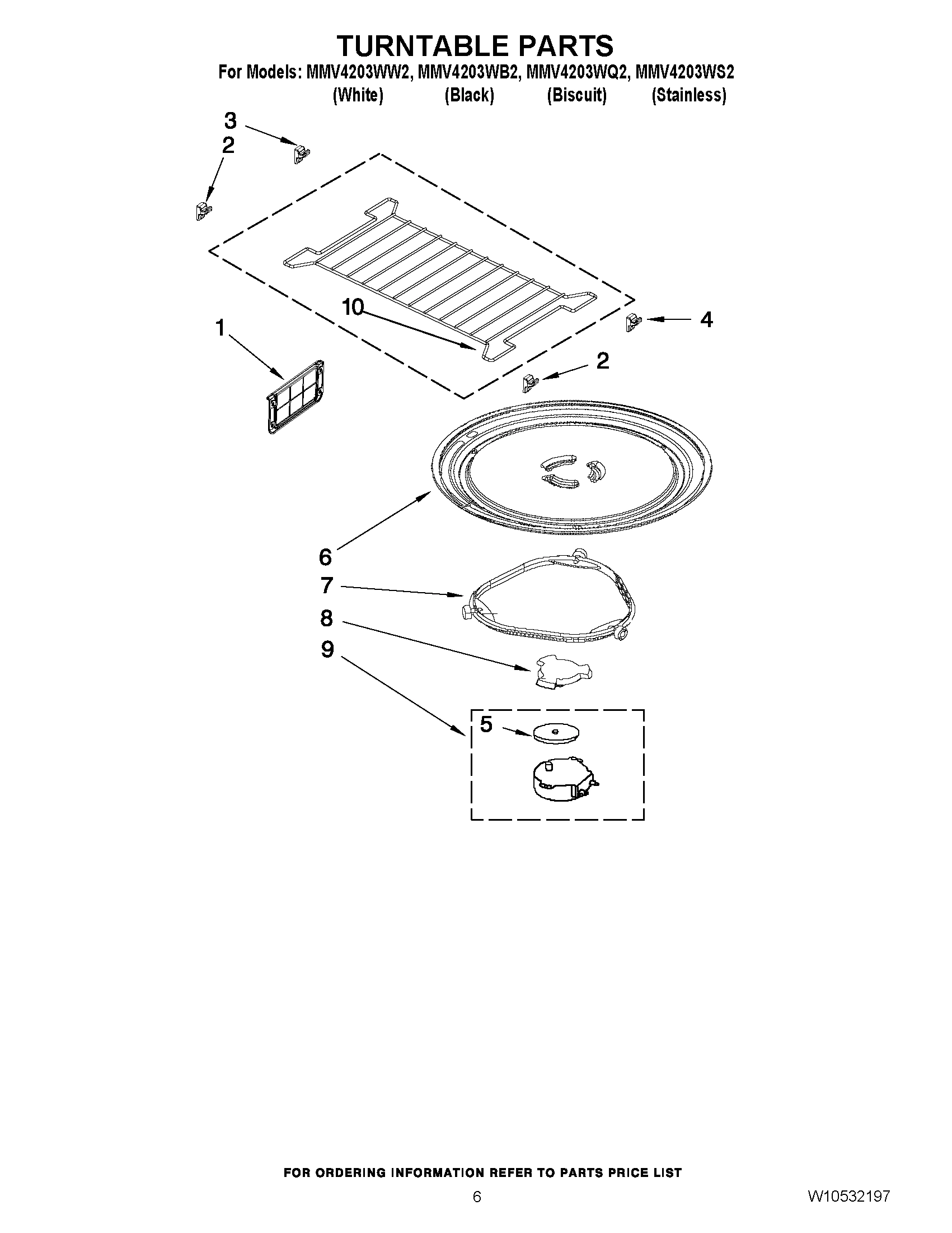 05 - TURNTABLE PARTS