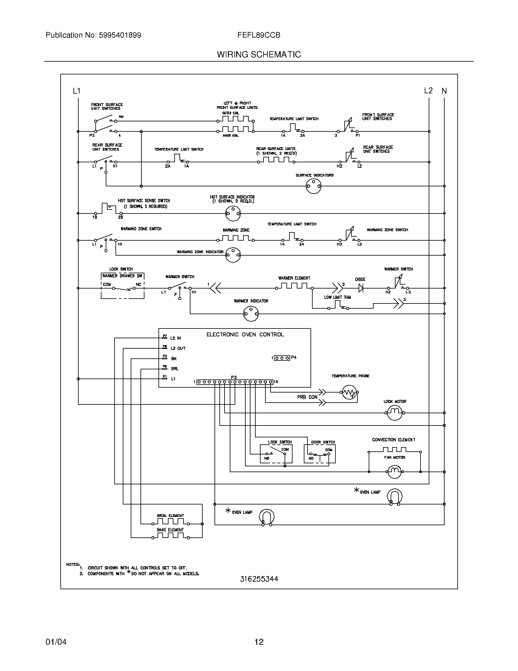 10 - WIRING SCHEMATIC