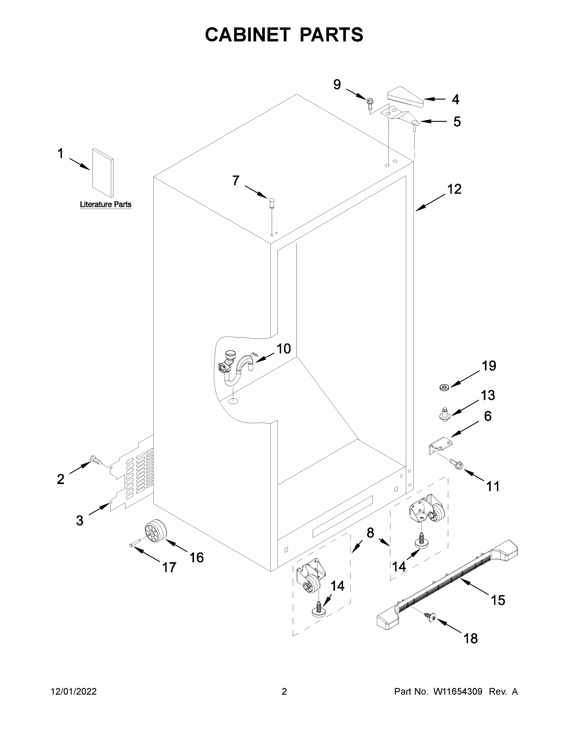 02 - CABINET PARTS