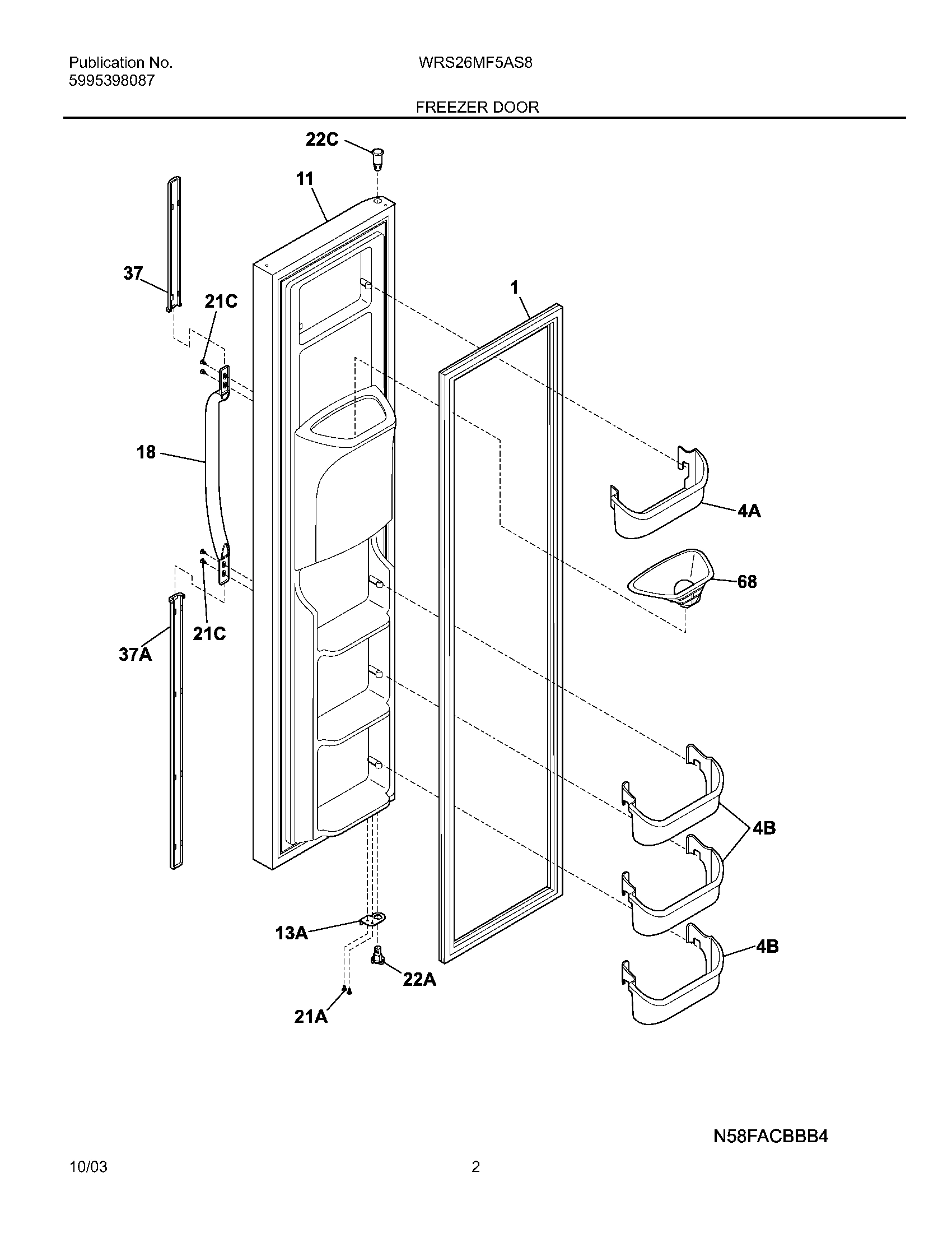 03 - FREEZER DOOR